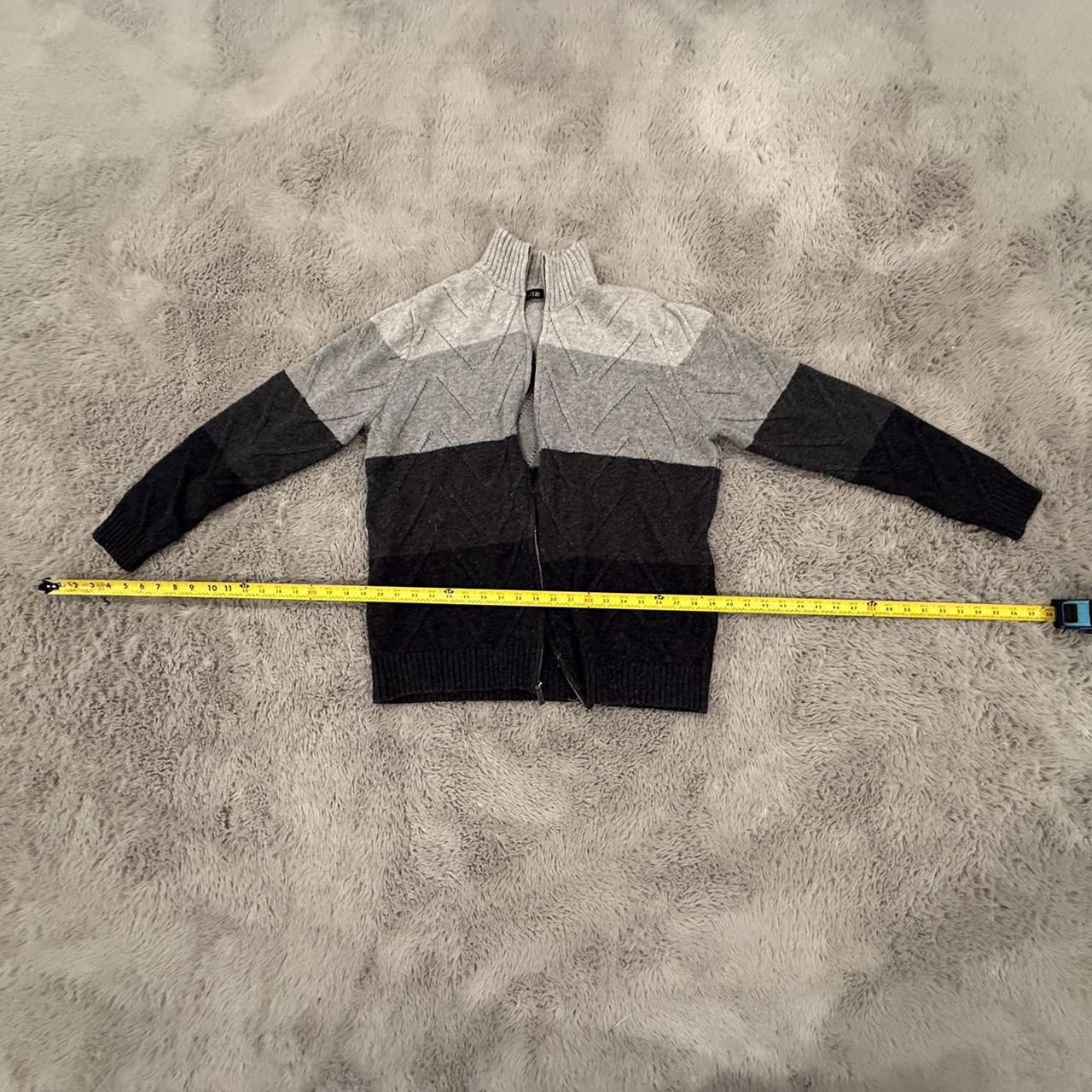 Apt. 9 Men's Sweater - Grey/Multi - XL – Grey and… - image 2