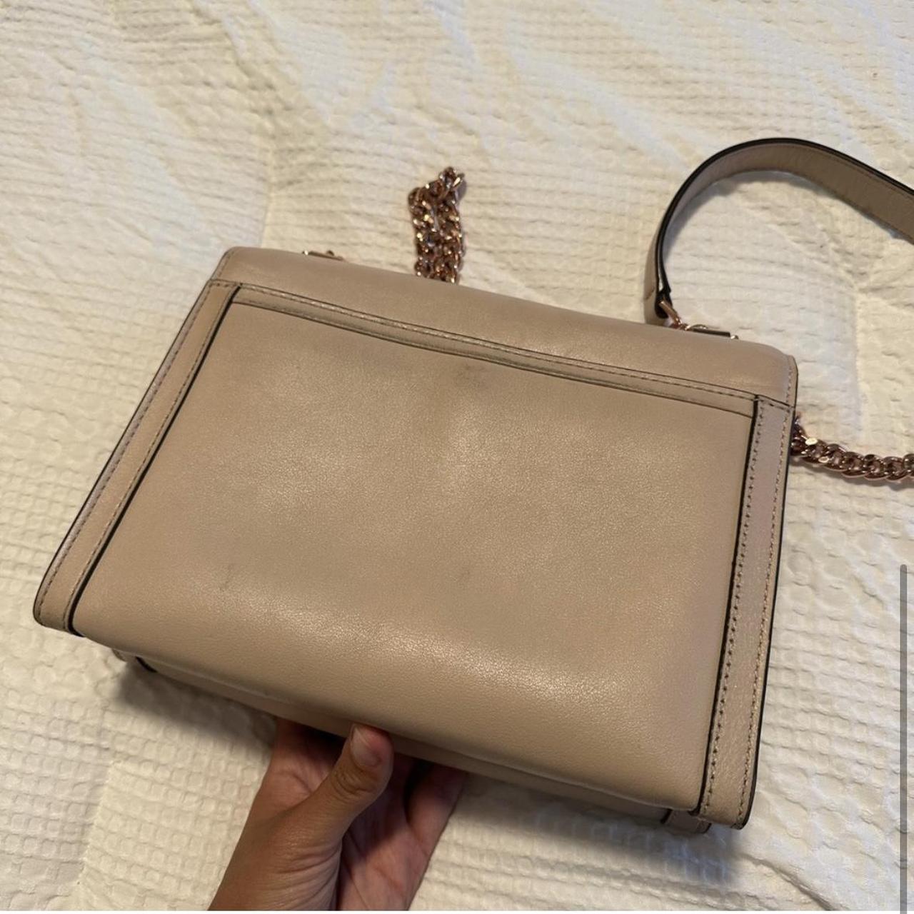 Michael Kors rose gold crossbody chain wallet/purse - Depop