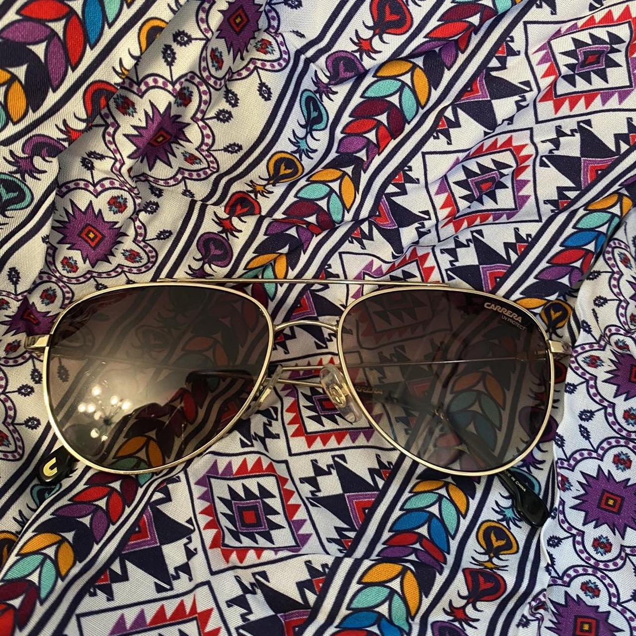 Carrera UV Protect Sunglasses (Aviator style) - Depop