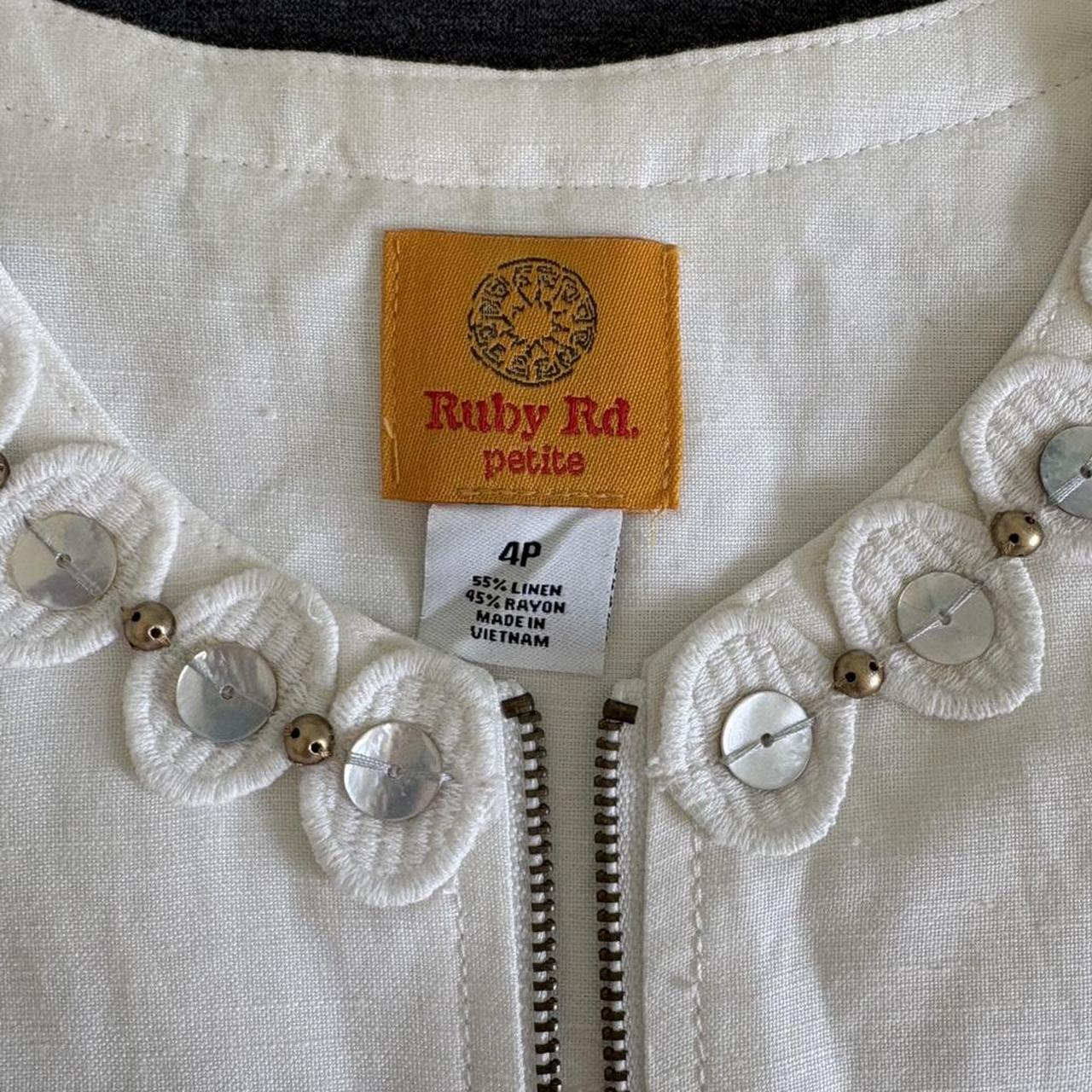 Ruby Rd. Women's Jacket - White/Cream - 4 – Ruby … - image 4