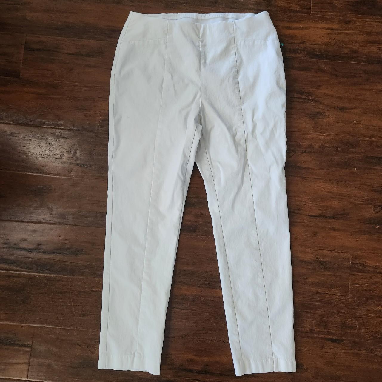 Chicos So Slimming Pull On Stretch Pants Women 1.5 - Depop