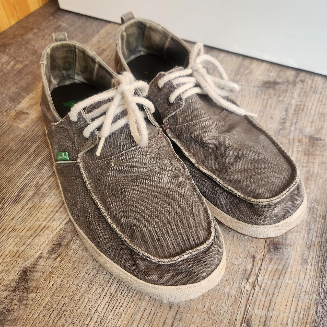 Sanuk leather boat shoes online