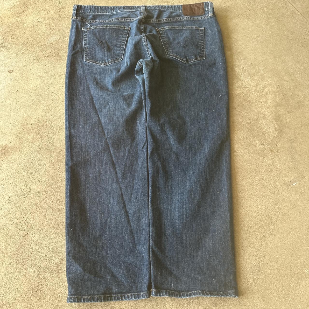 Vintage BAGGY ADRIANO GOLDSCHMED Jeans SUPER BAGGY... - Depop