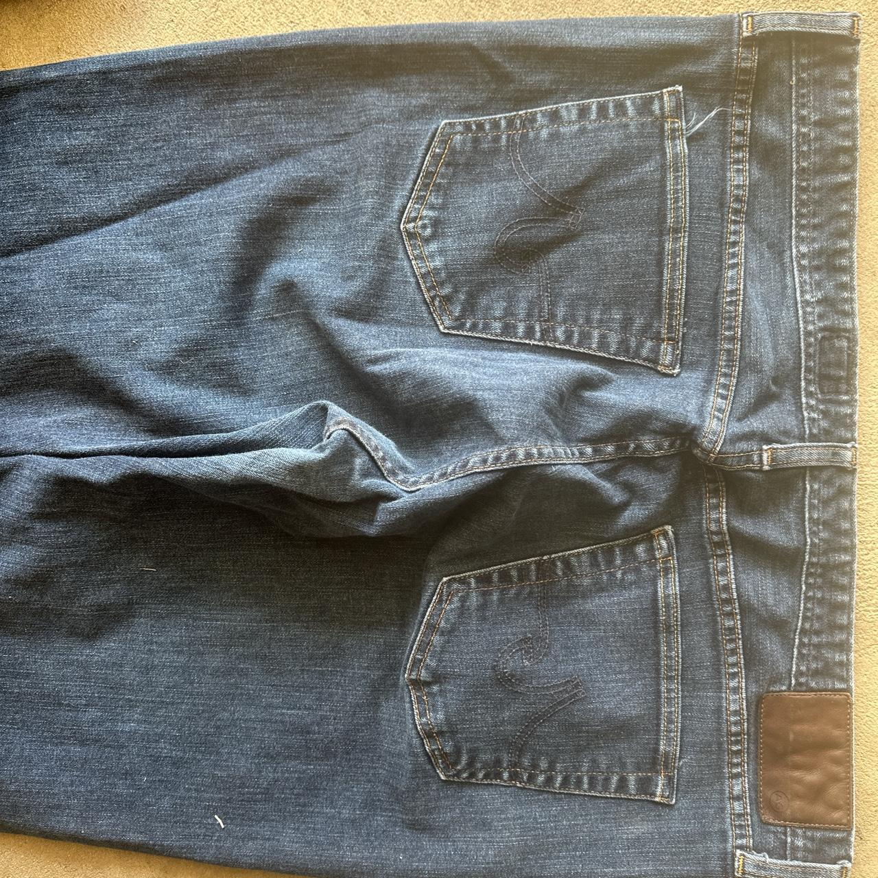 Vintage BAGGY ADRIANO GOLDSCHMED Jeans SUPER BAGGY... - Depop