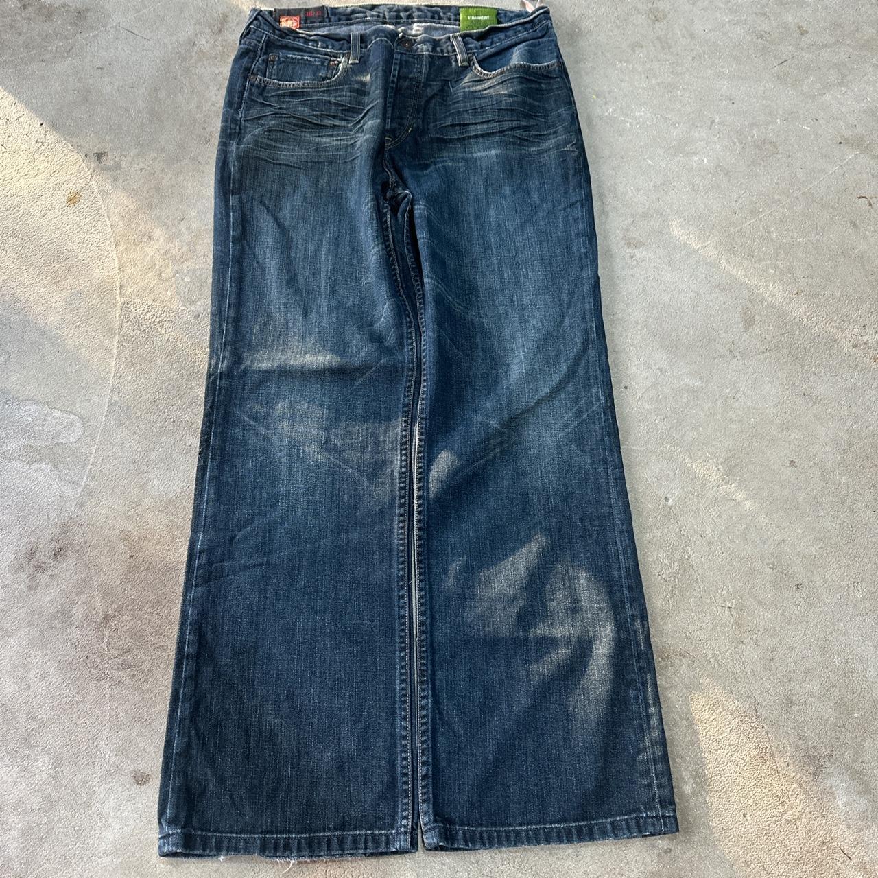 Vintage BAGGY 1969 Jeans SUPER BAGGY Size:... - Depop