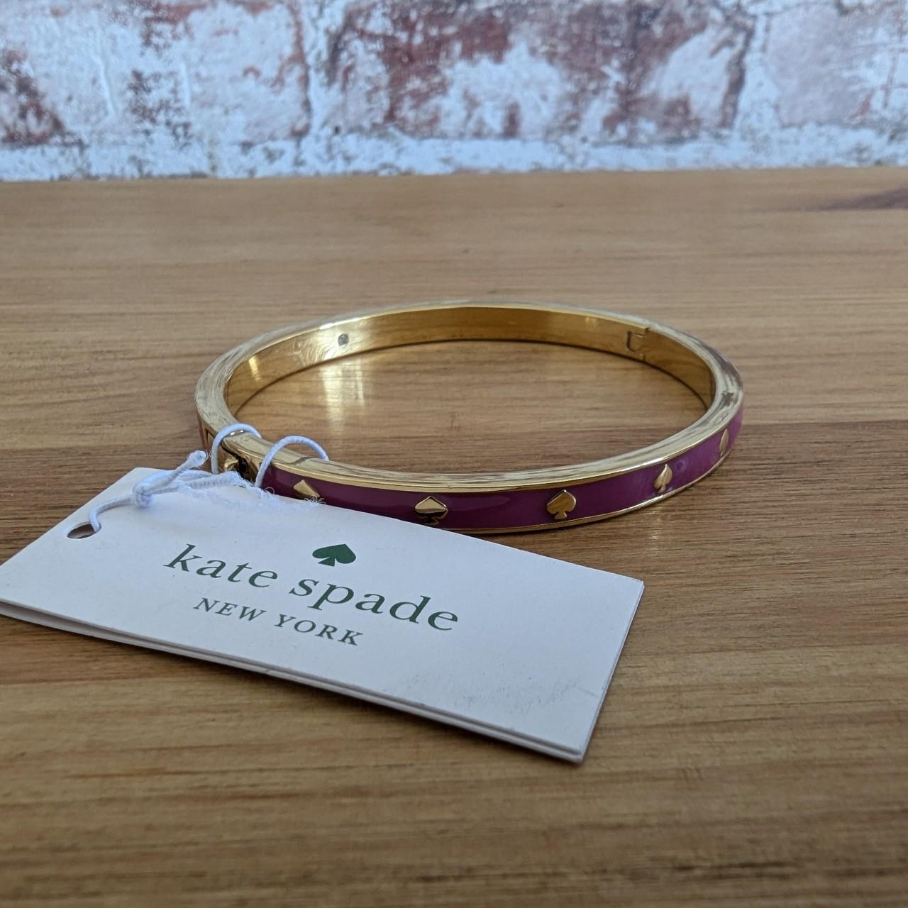 Kate Spade store spot the spade studded bangle