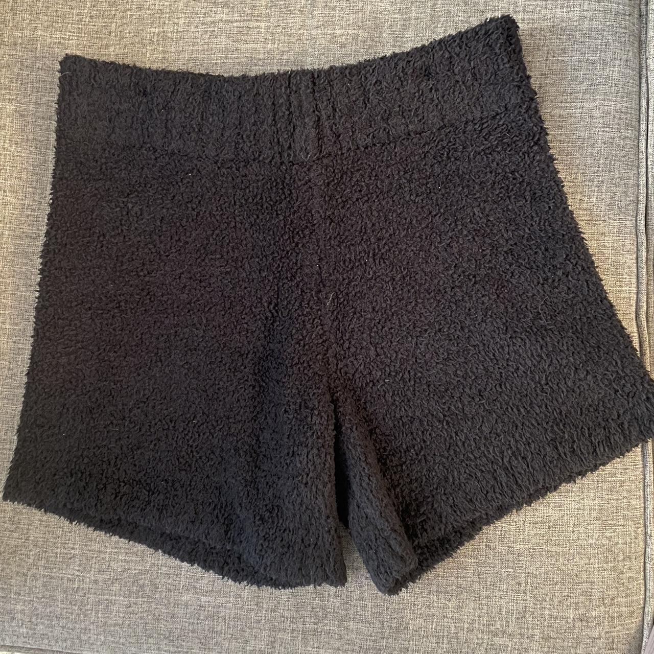 Skims Cozy Knit Shorts🤎 ✨Size Small ✨Blush brown - Depop