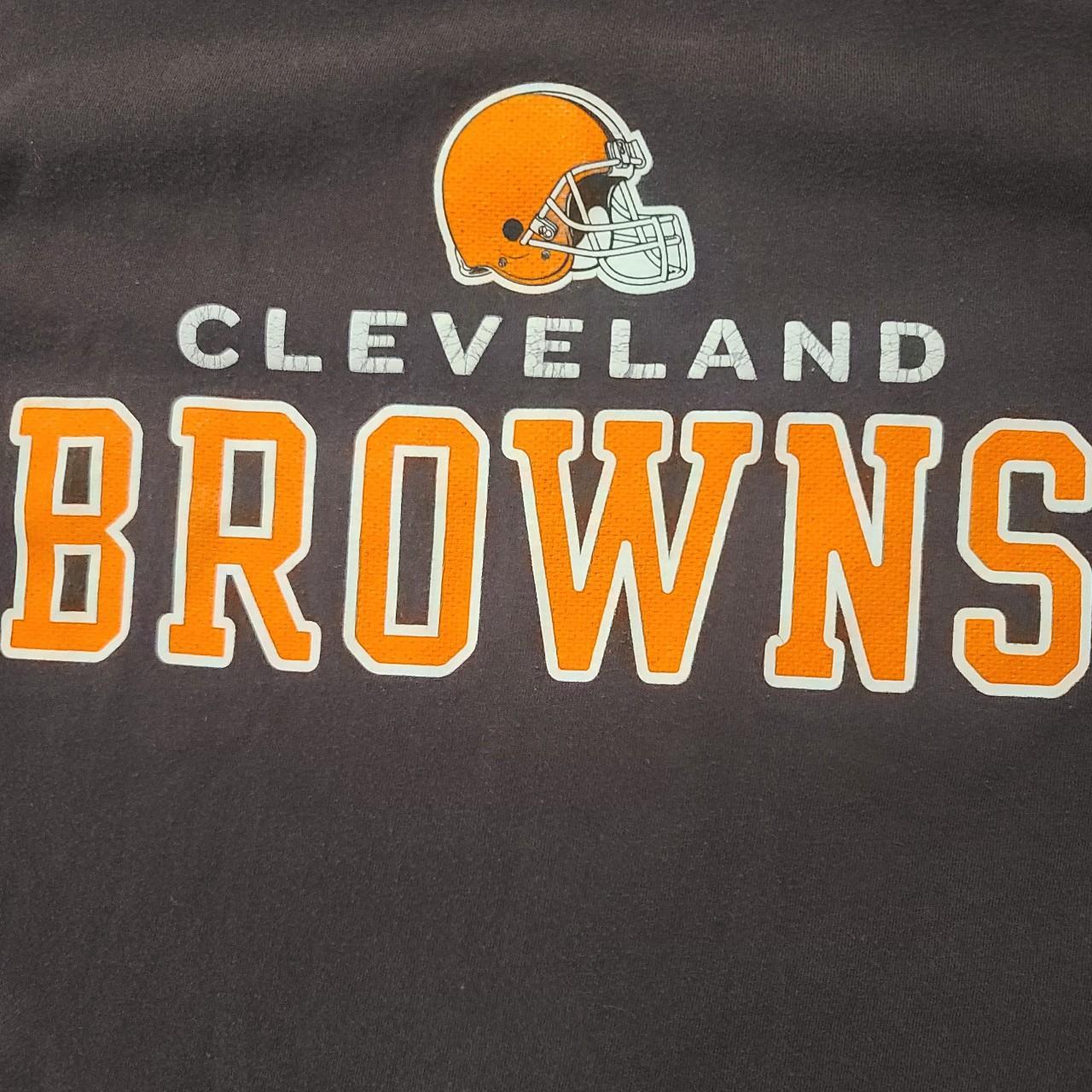 Y2k Cleveland Browns long sleeve shirt. • Brand -... - Depop