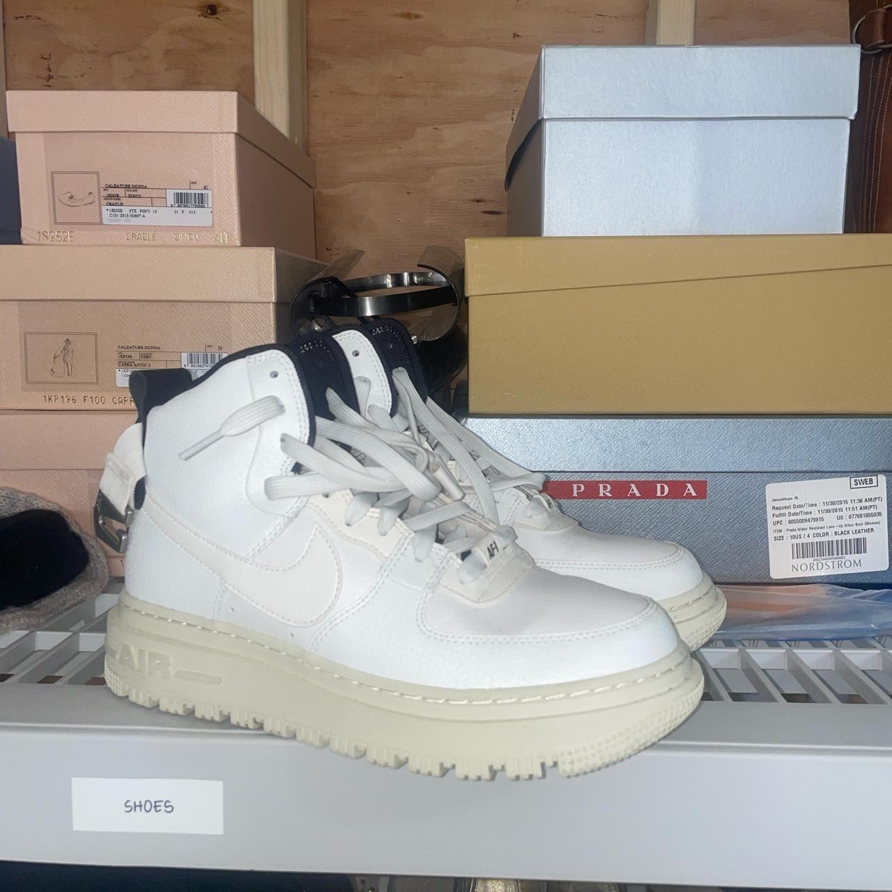 Nike Air Force 1 Hi Utility 2.0 trainers in white