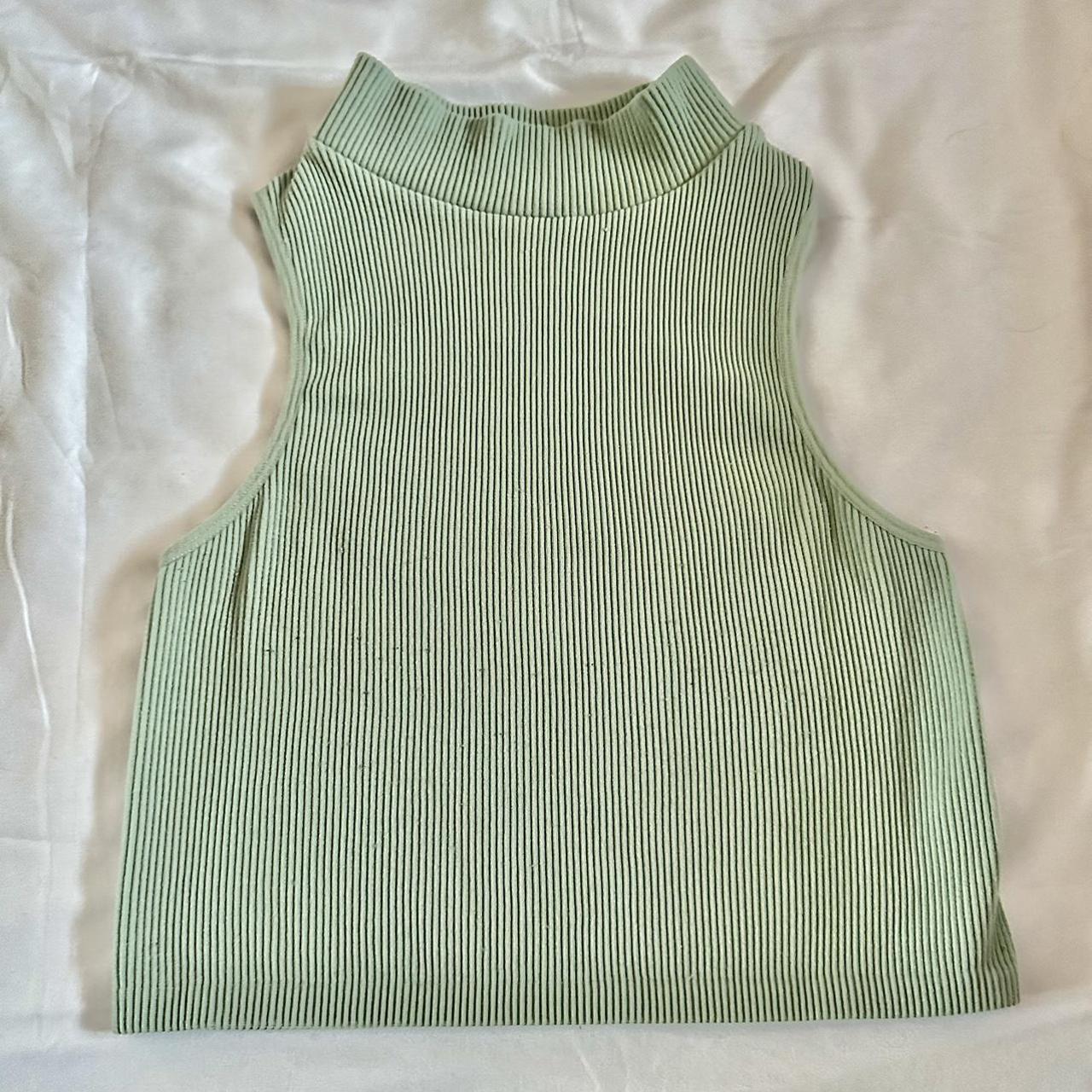 mock neck tank - Depop