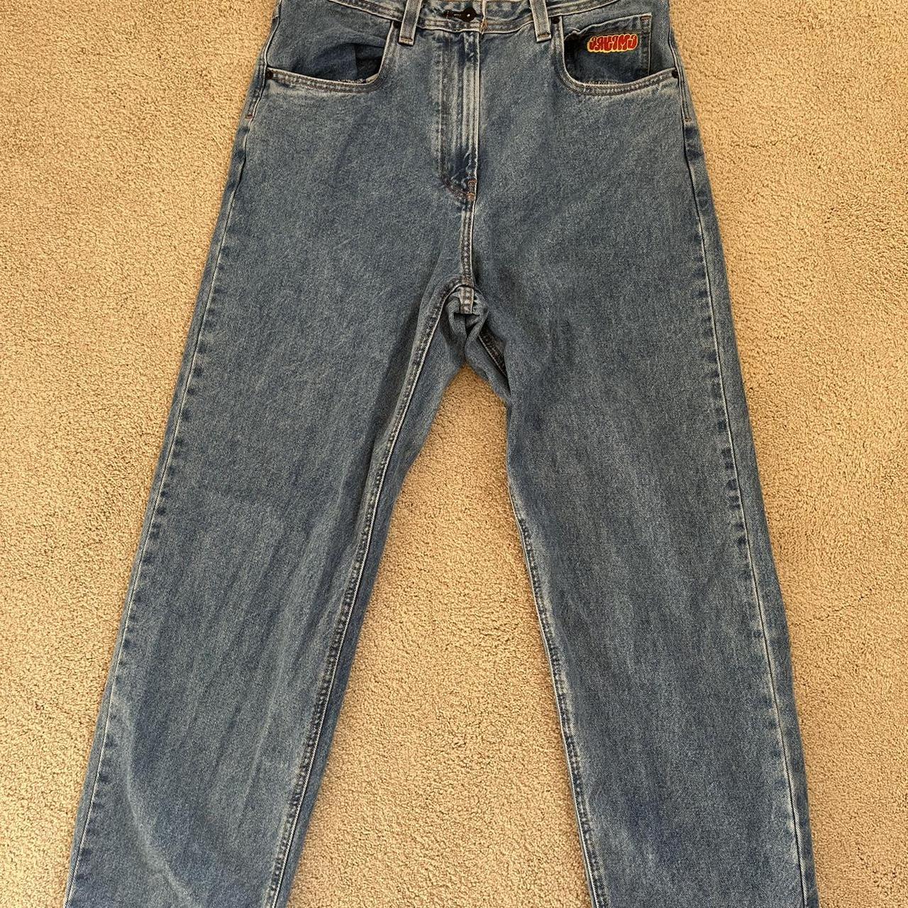 Light Blue Empyre Skate Jeans Lightly Used, Good... - Depop