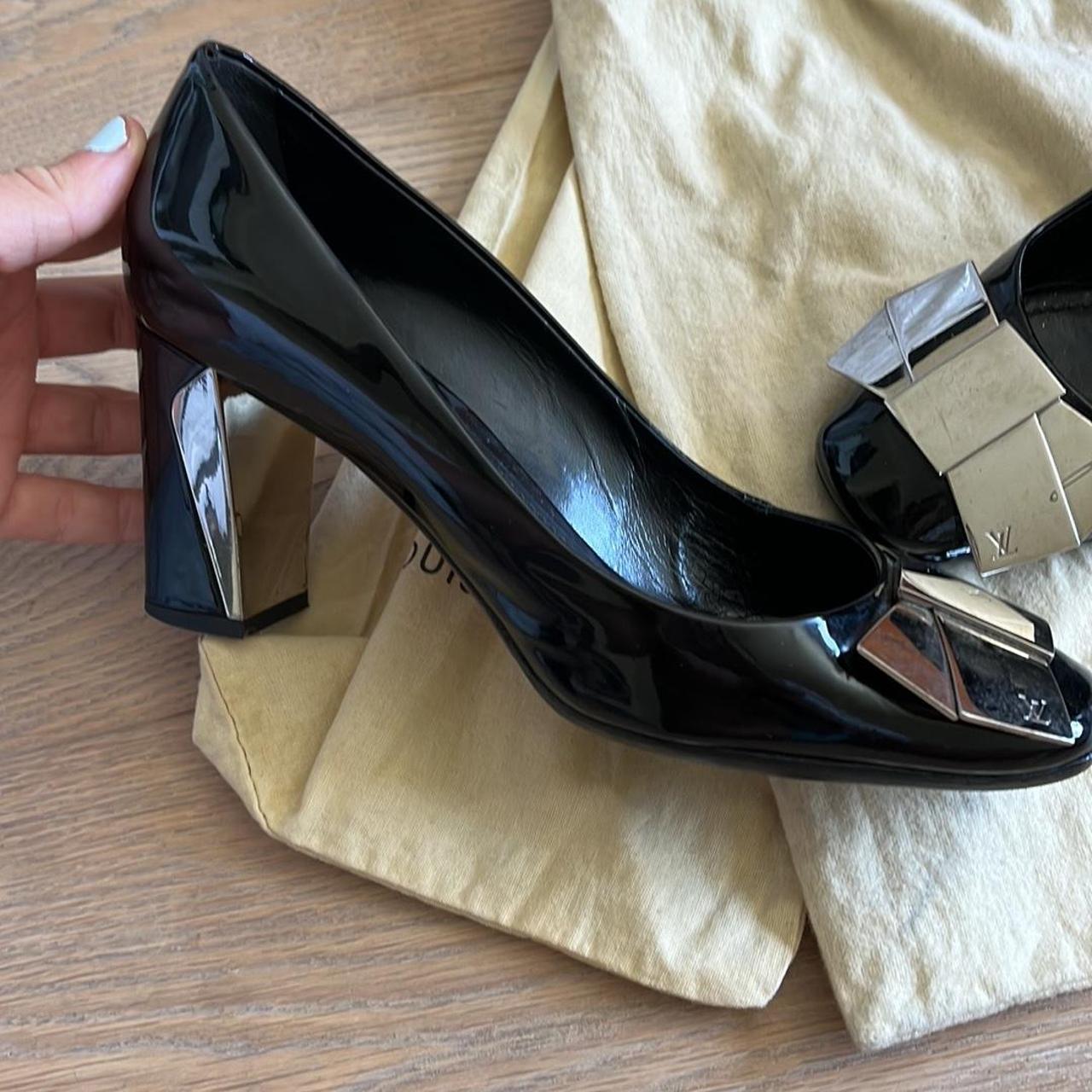 Louis Vuitton vintage heels 🌻 Bought in the 90's, - Depop