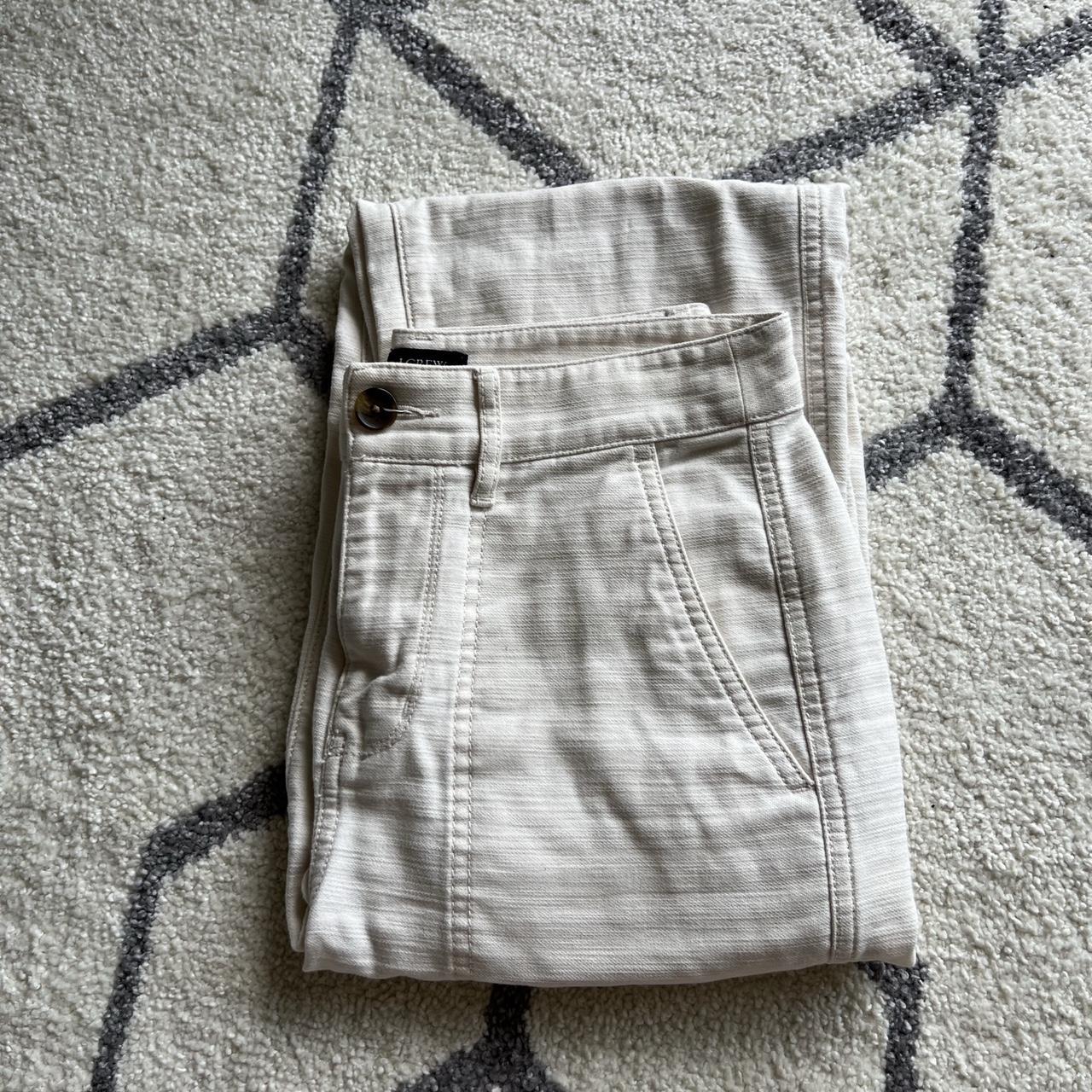 Cream J Crew Pants Size 00 but runs large (I... Depop