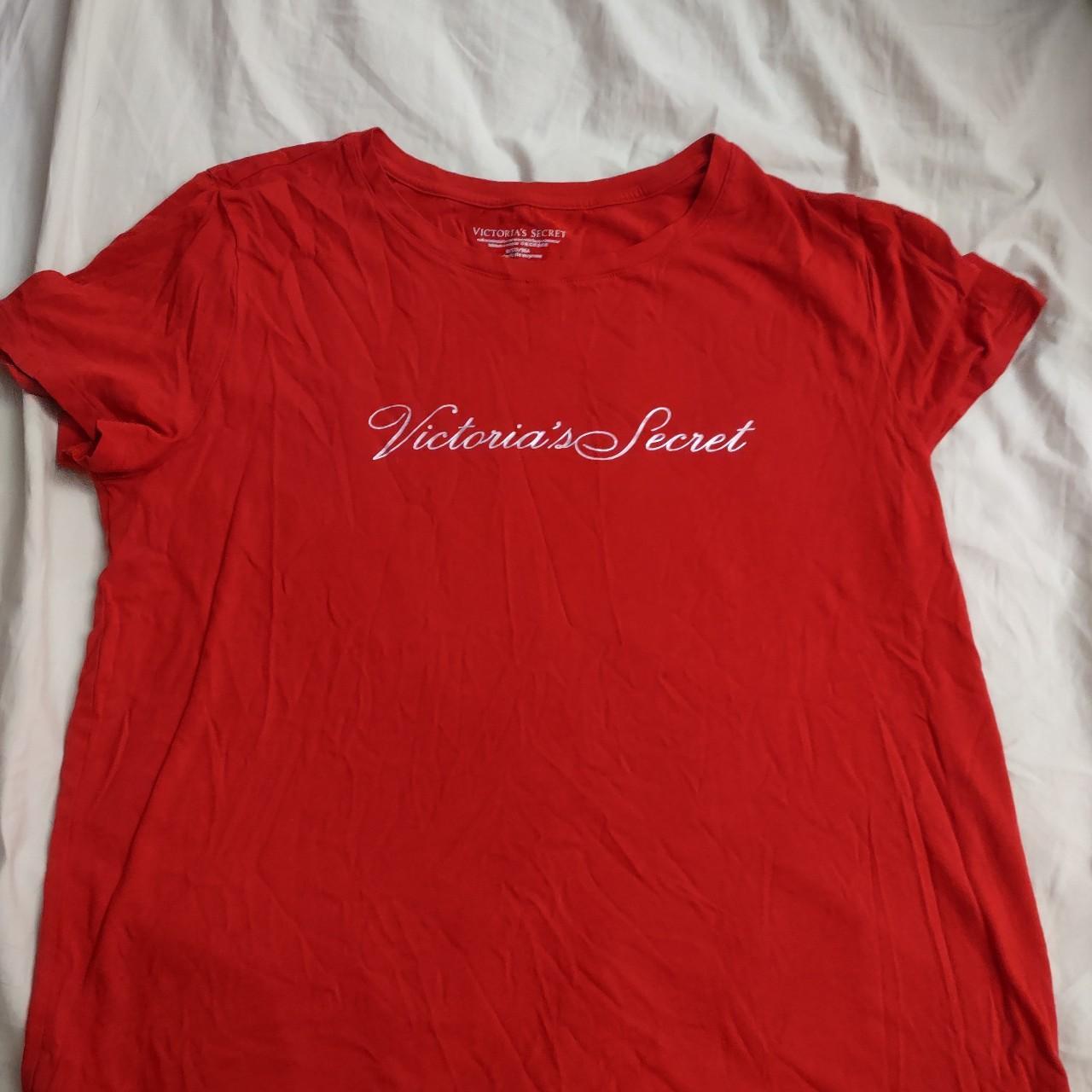 Victoria's secret crimson red shirt Depop