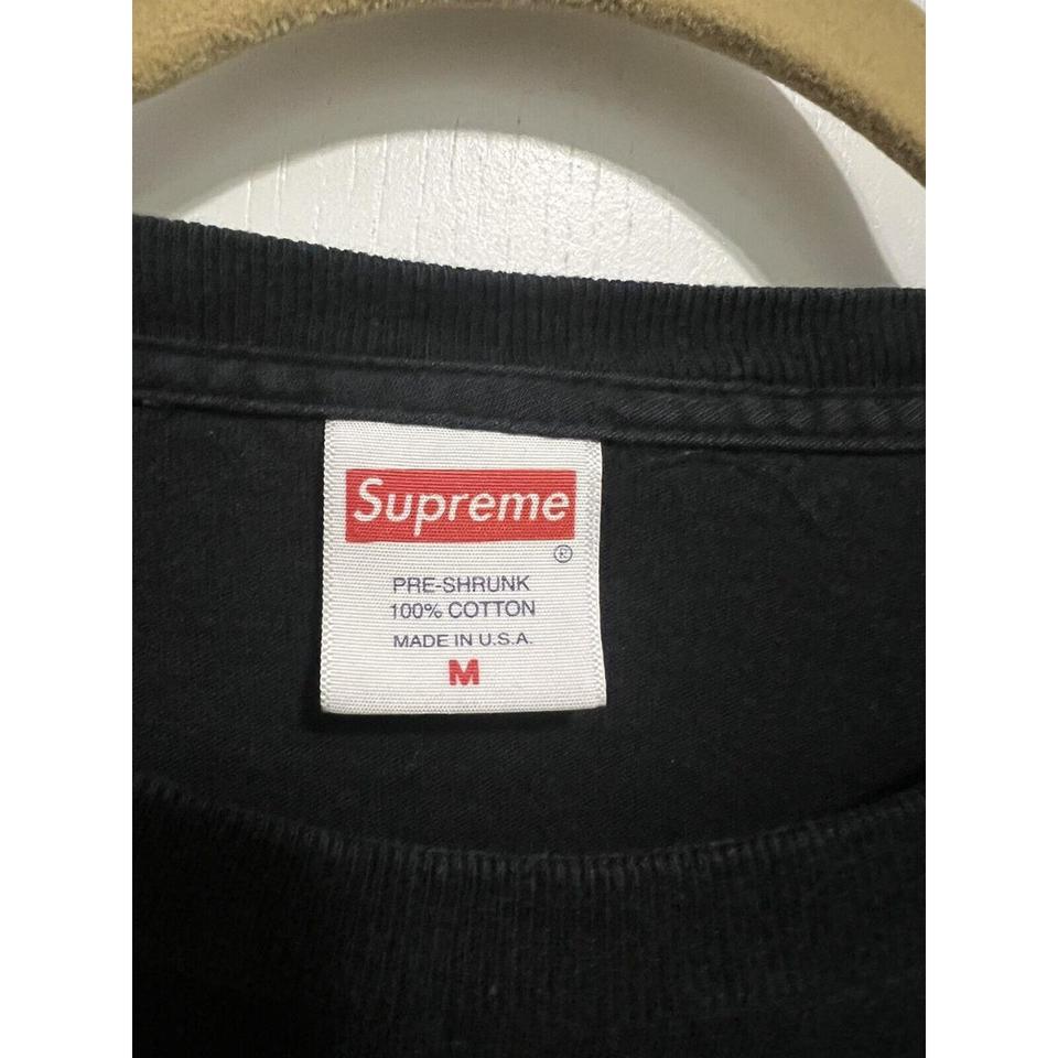 SUPREME HARDWARE TEE BLACK M Medium SHIRT SS18... - Depop