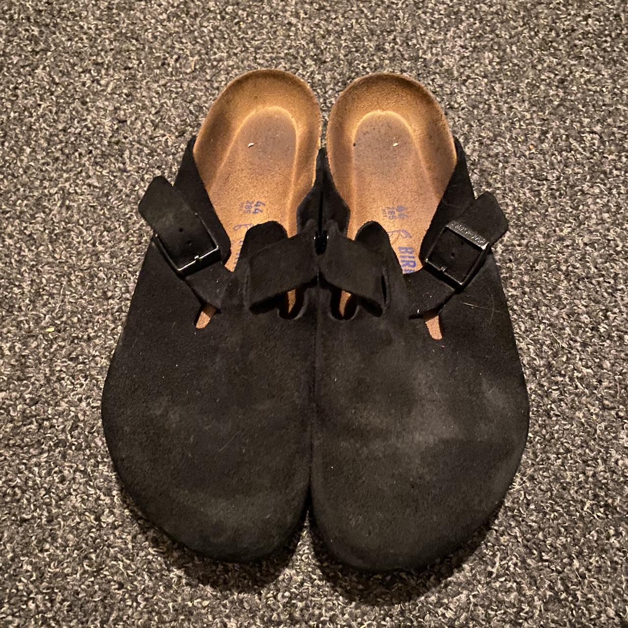 Black Birkenstock Clogs Size 12 Condition :... - Depop