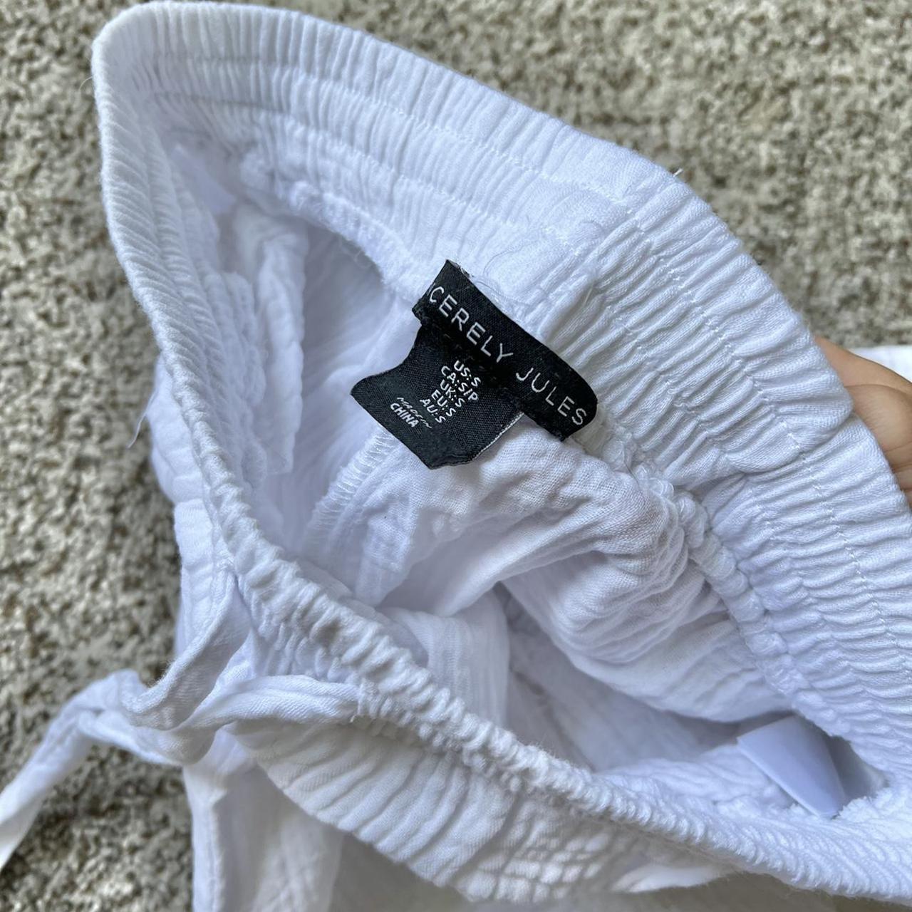 Beach cover up pants Size small can fit a xs as... Depop