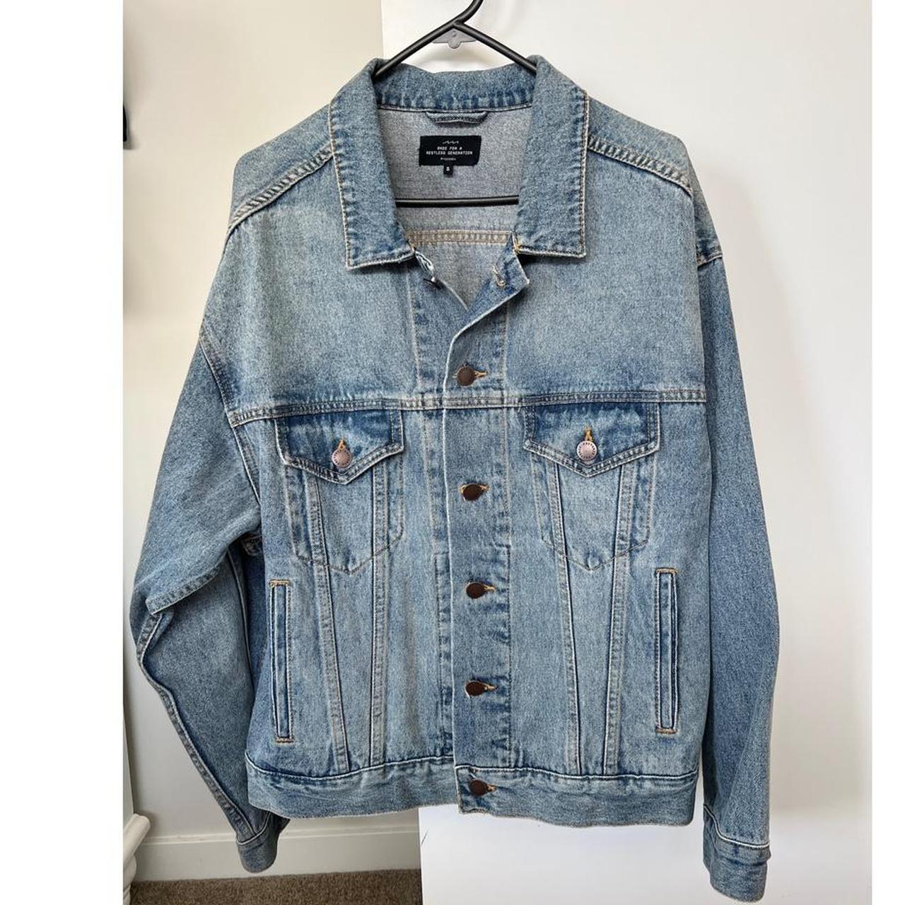 Denim genuine jacket factorie