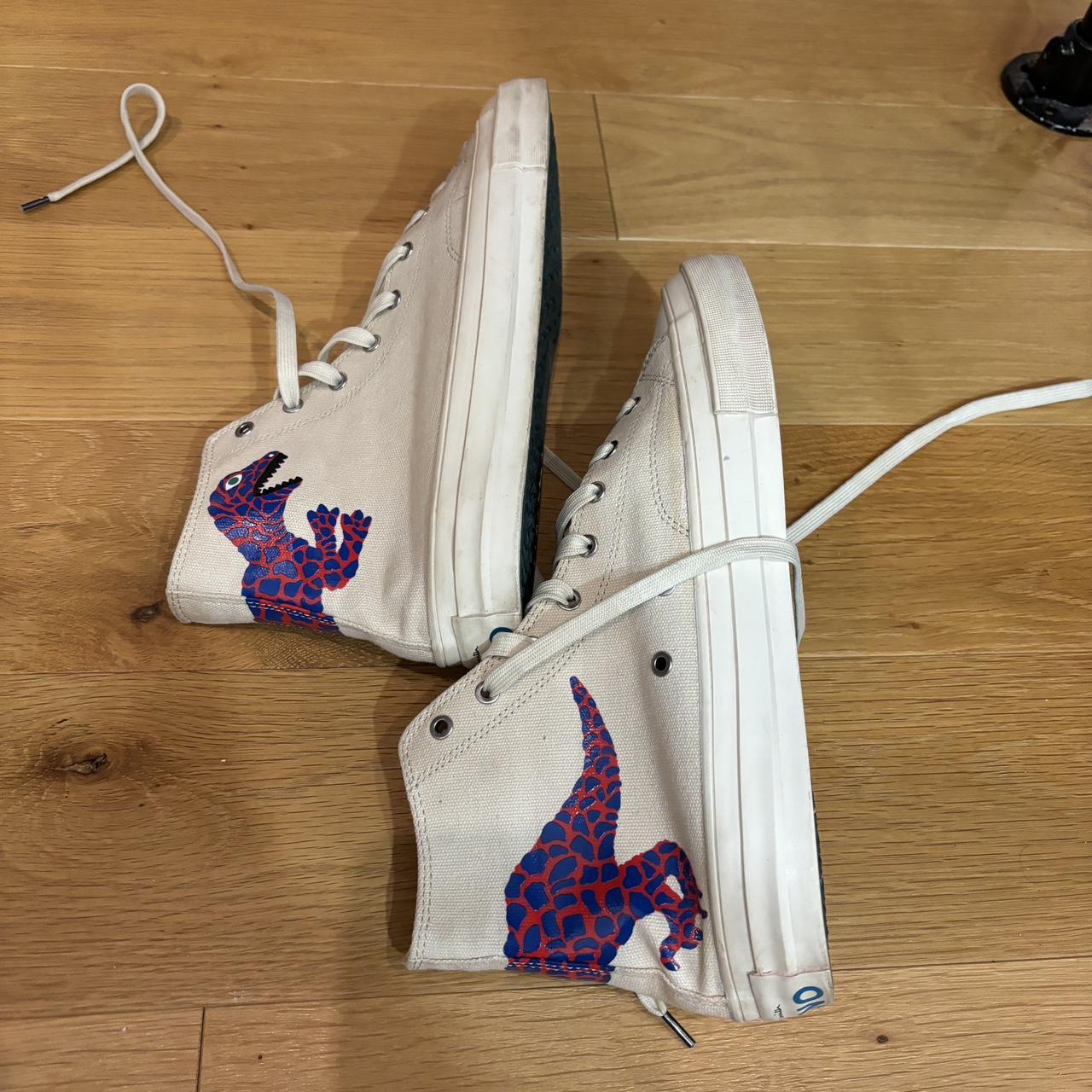 Converse style Paul Smith Dino trainers. Men s UK 8 Depop