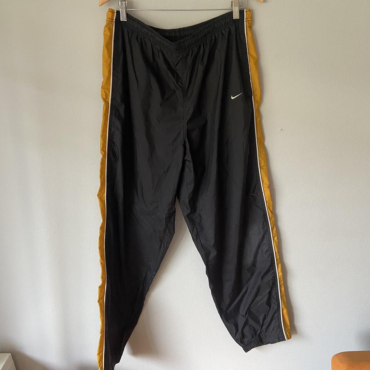 Nike small swoosh tracksuit Mens Fashion Bottoms Joggers on Carousell