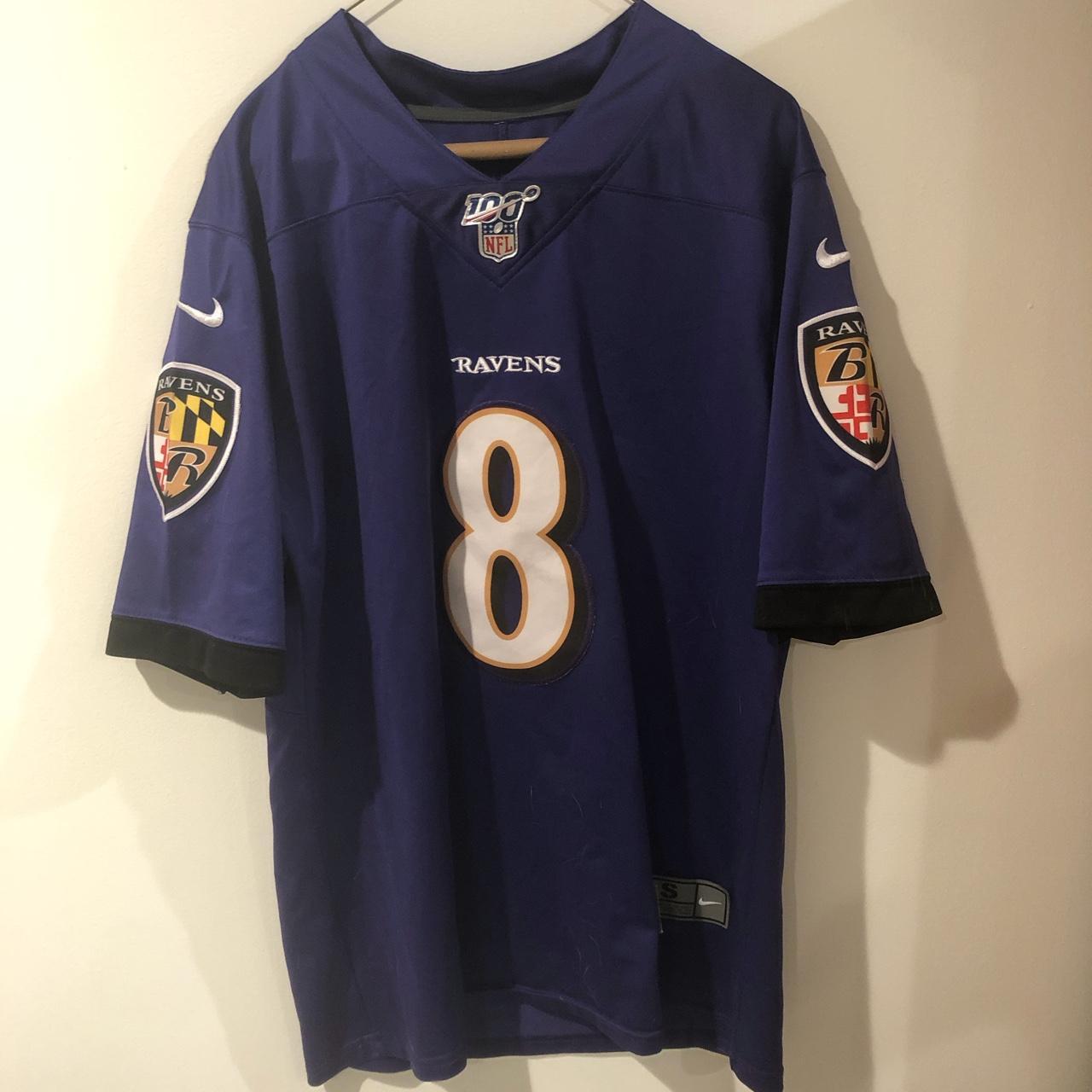 authentic lamar jackson jersey, only worn a couple - Depop