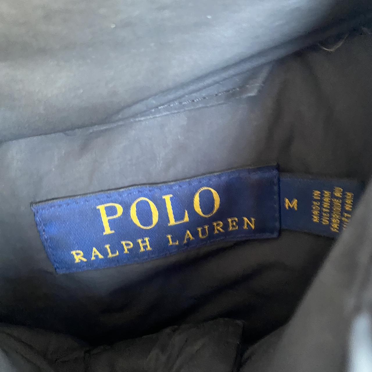 Polo Ralph Lauren Men's Red and Black Coat | Depop