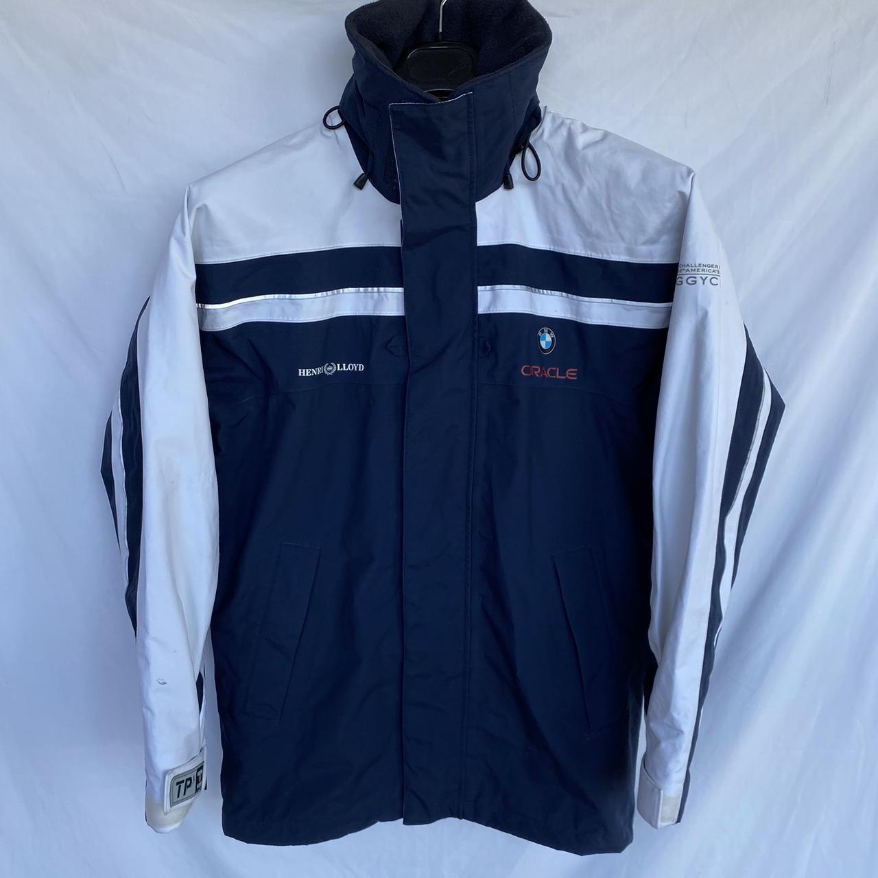 HENRI LLOYD TEAM ORACLE BMW SAILING JACKET COAT IN... - Depop