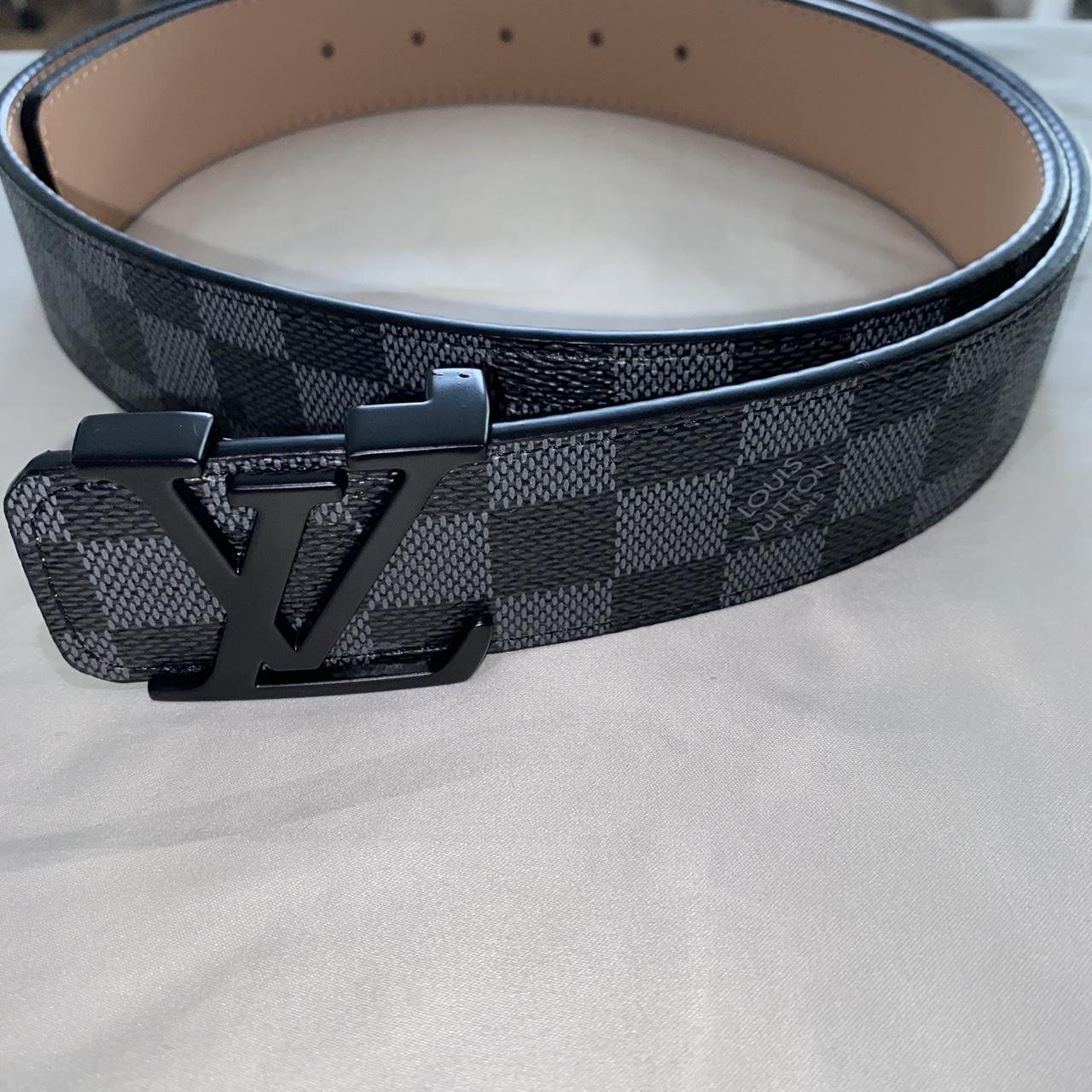 Black Graphite Belt Available sizes: 34, 36, 38 - Depop