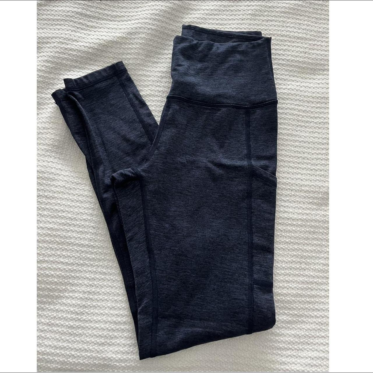 Aerie Women's Navy Leggings | Depop