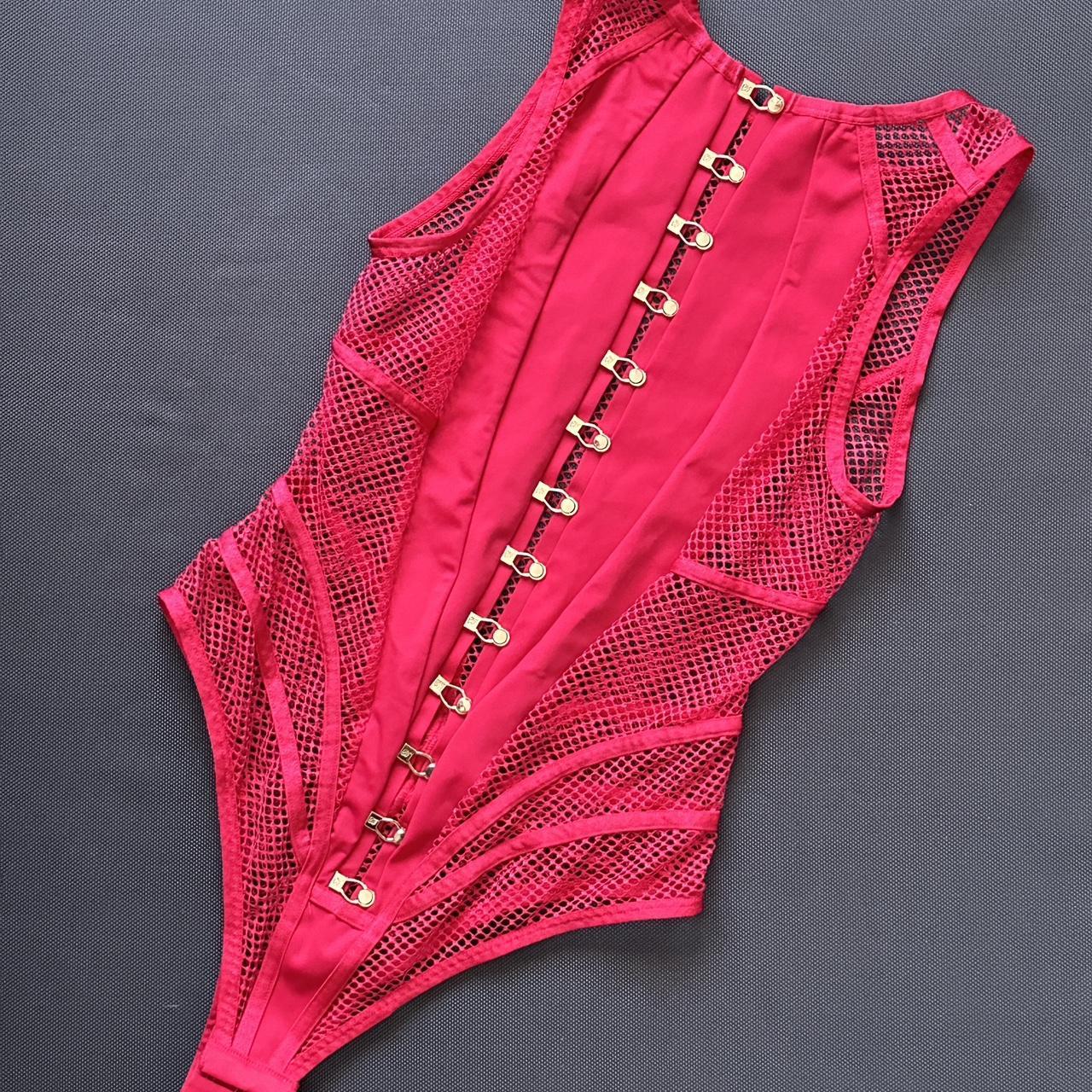 Honey Birdette Tash Raspberry woman’s bodysuit - Depop