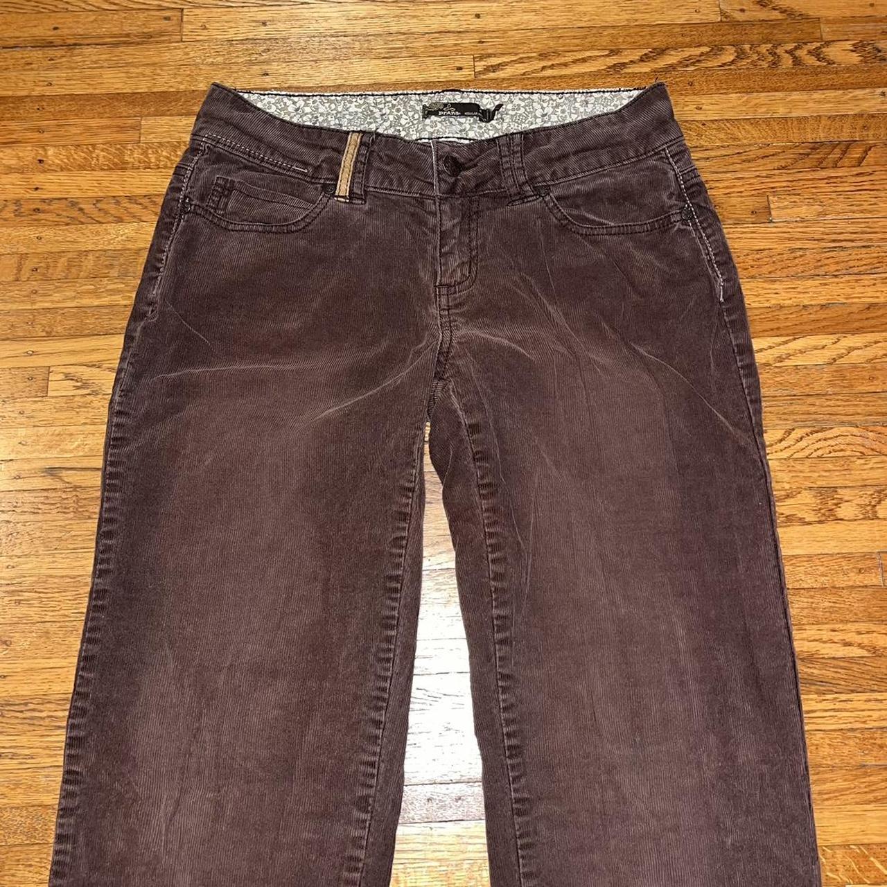 Low rise brown corduroy pants Size: 2 Waist: Brand:... - Depop
