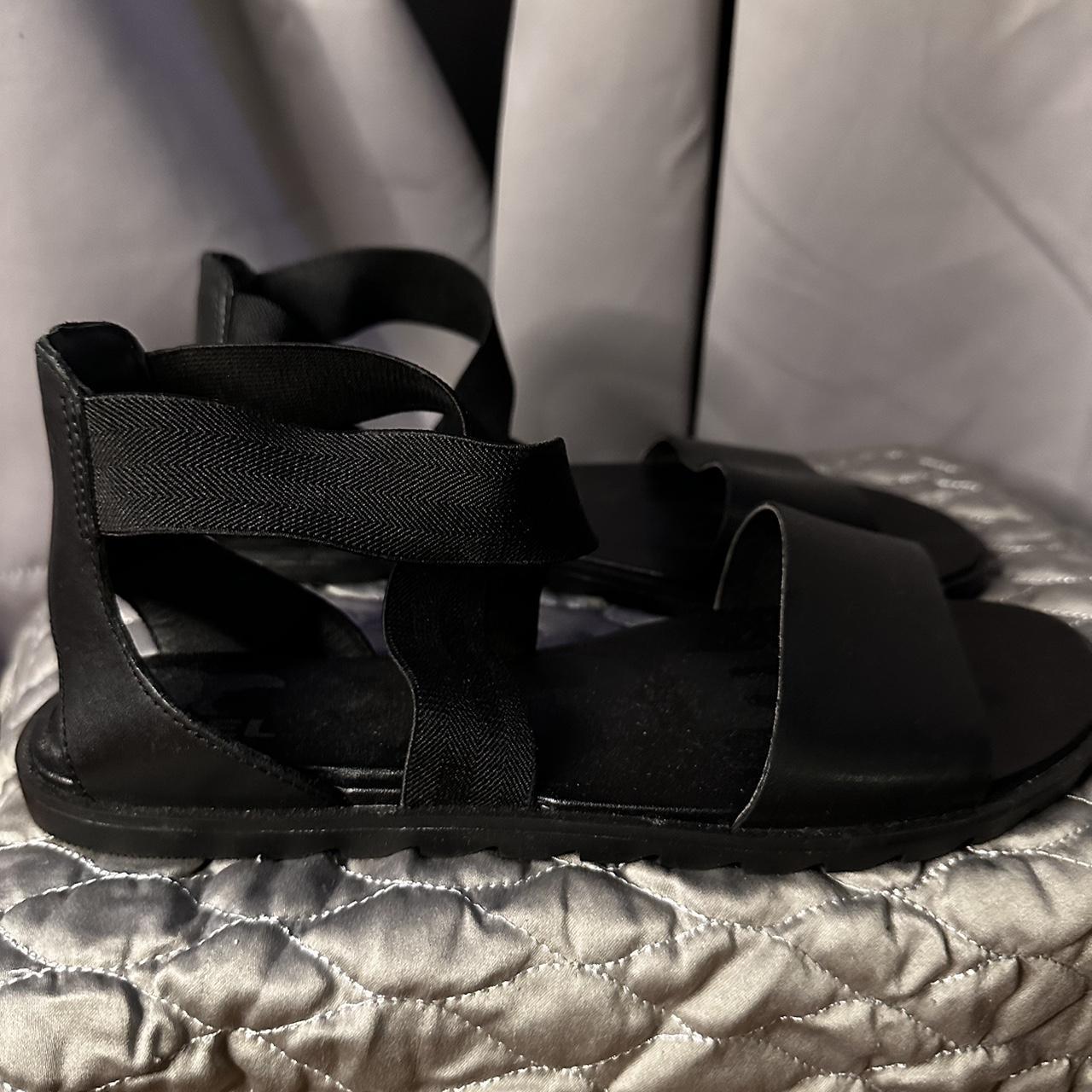 Sorel Women's Black Sandals