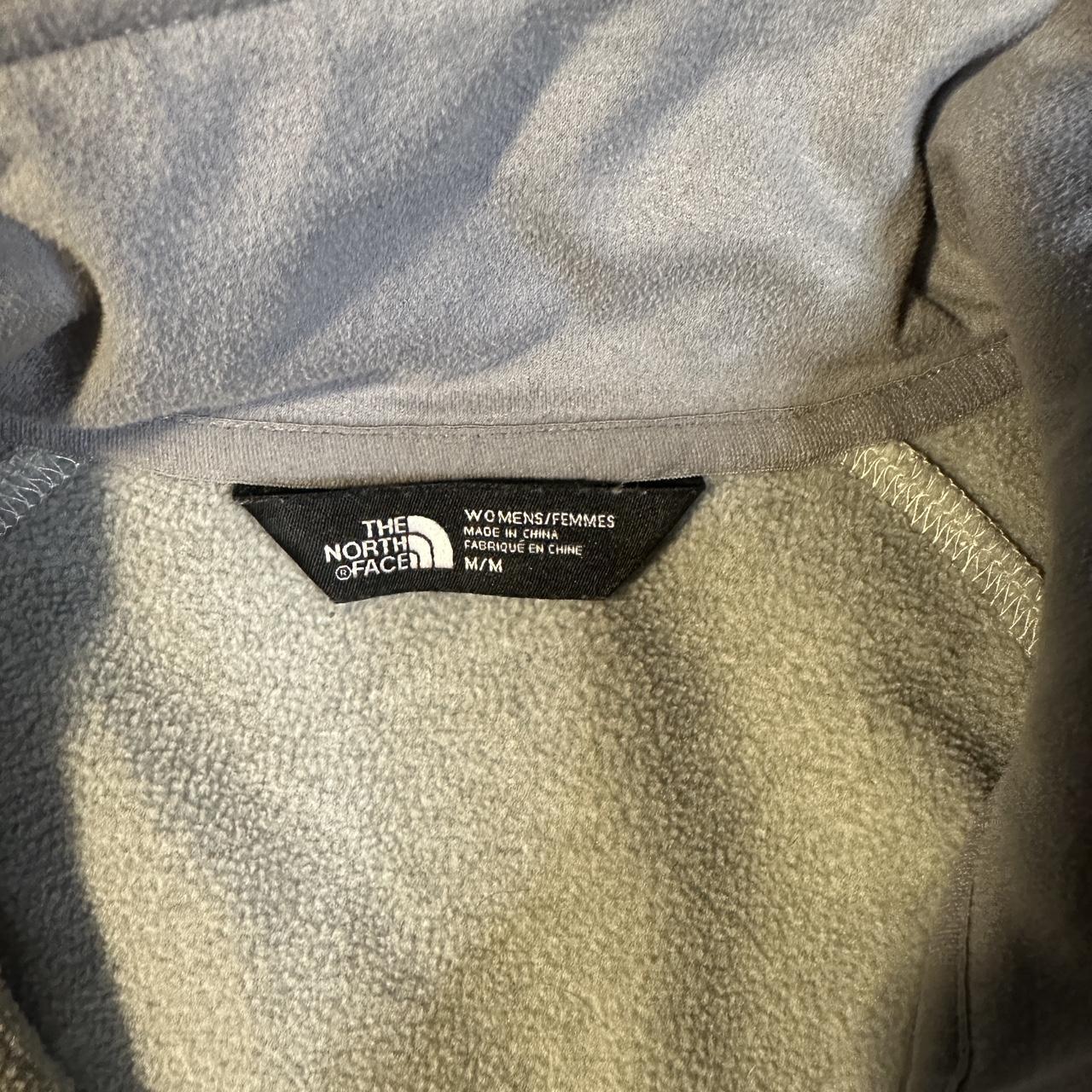 Tiny stain, easily removable North Face zip-up dm... - Depop