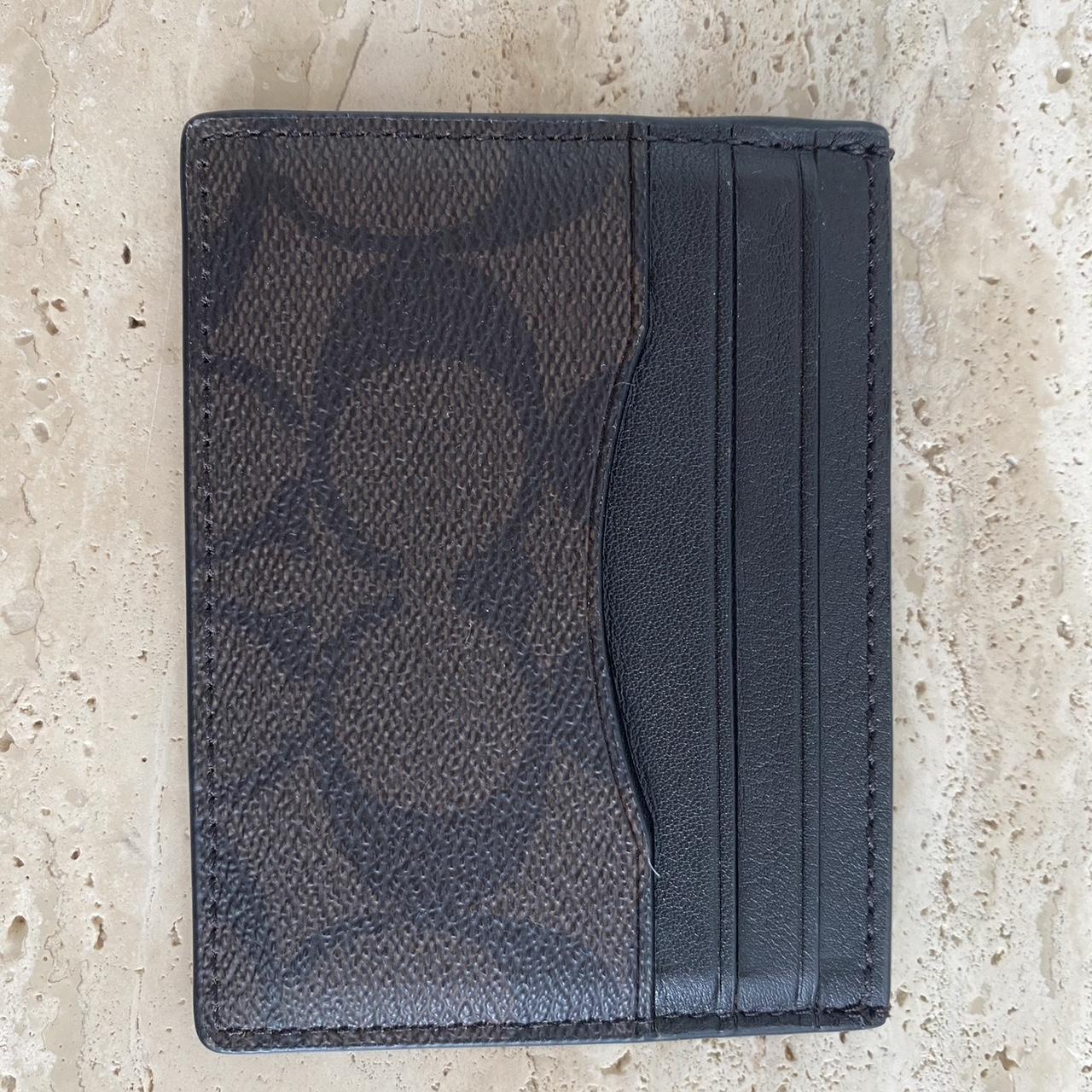 COACH Slim Id Card Case/wallet In Signature... Depop