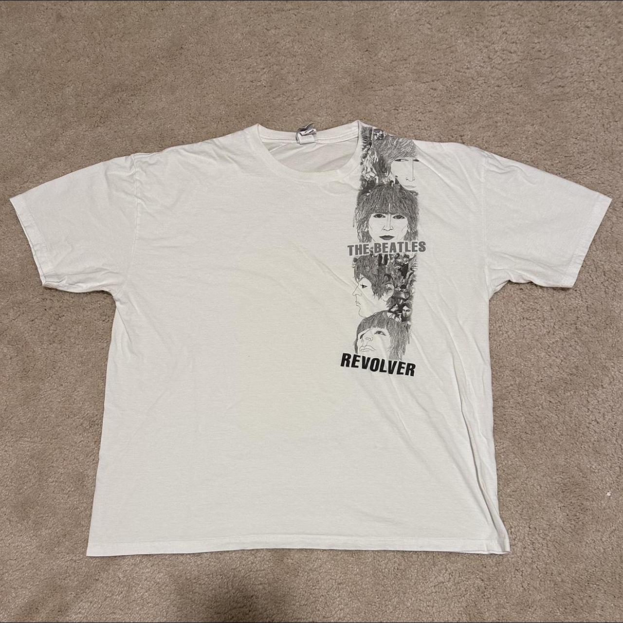 The Beatles “Revolver” White Tee • Men’s Size... - Depop