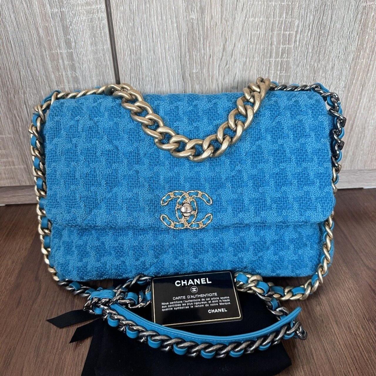 Chanel discount 19 turquoise