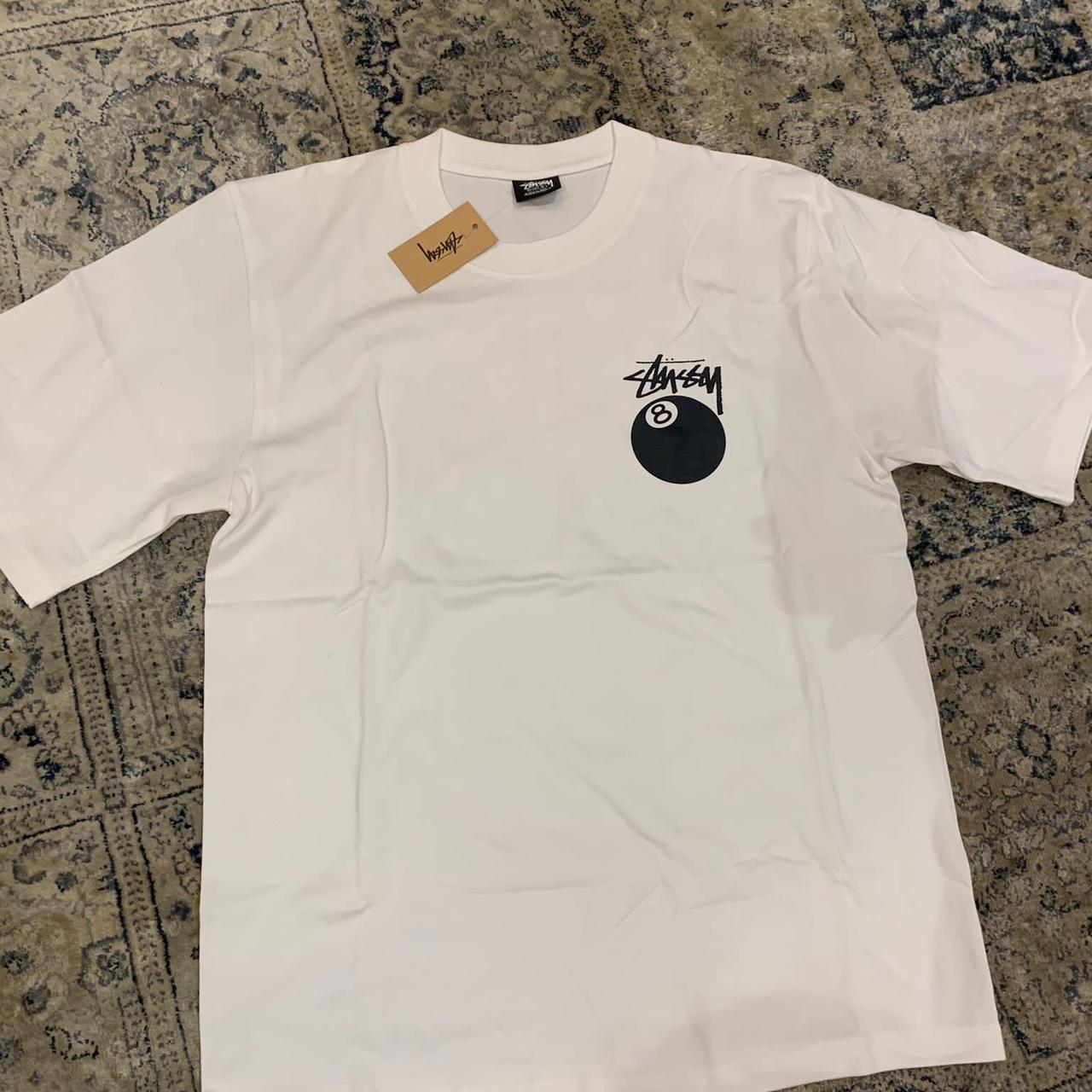 8 ball stussy tee - Depop