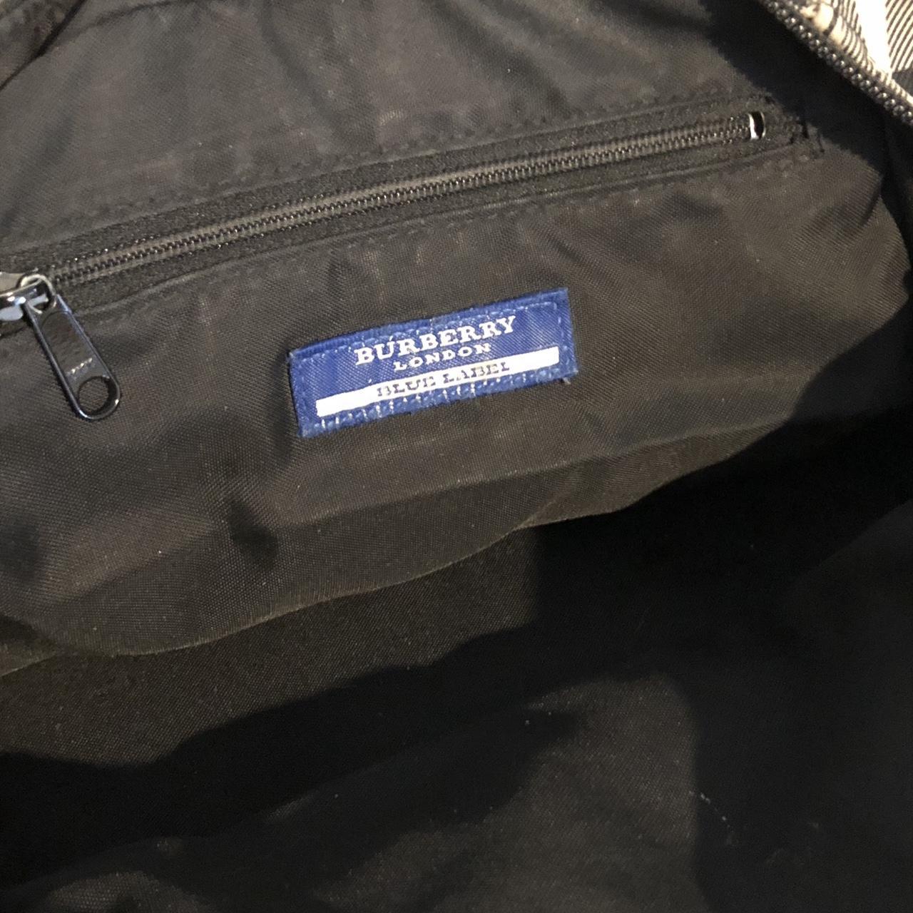 Vintage Burberry Blue Label London tote bag handbag.... - Depop