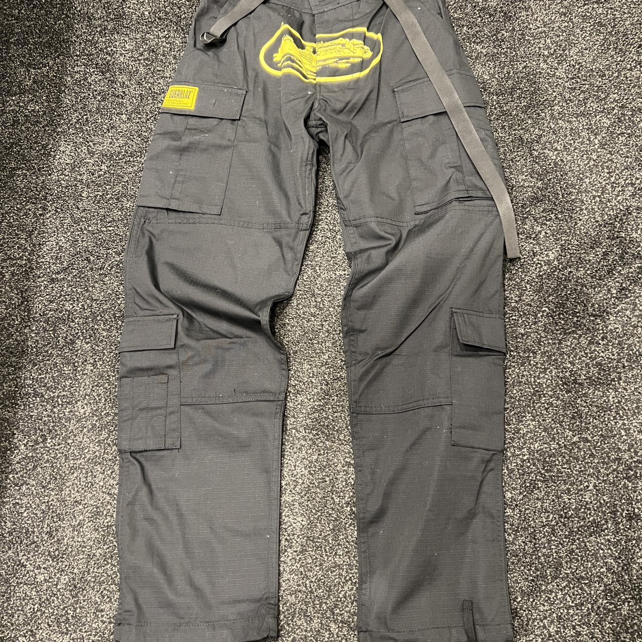 Corteiz yellow cargos Size m✓ 100% authentic✓ Same... - Depop 