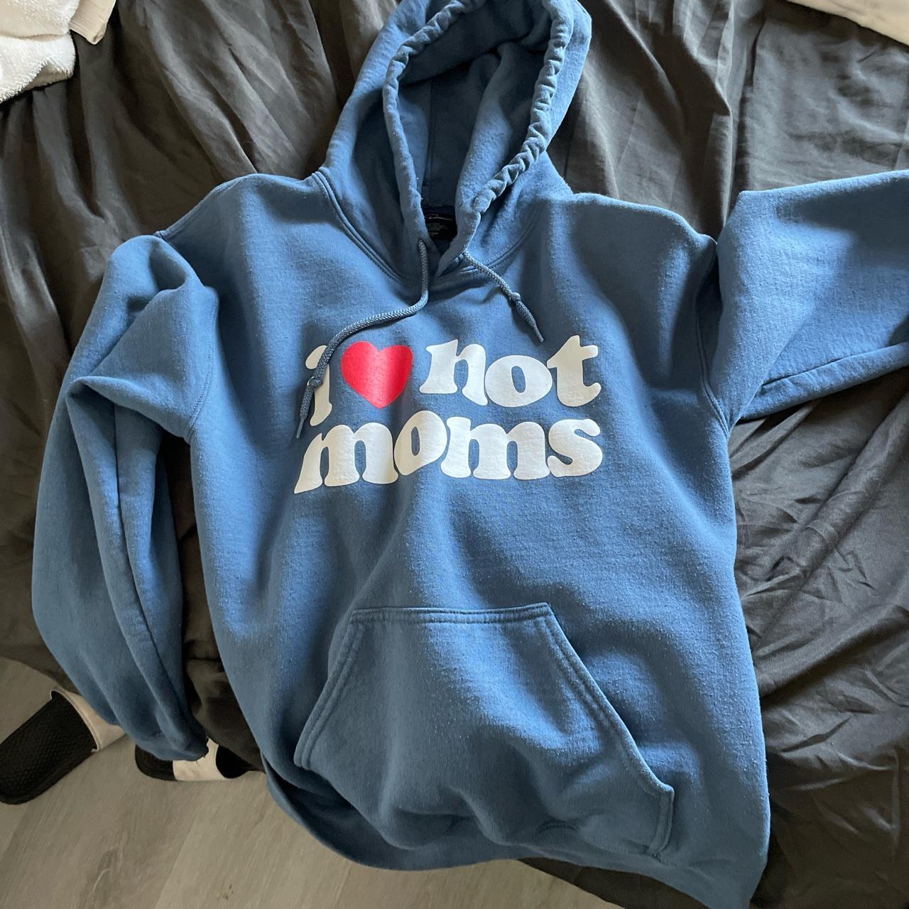 Danny Duncan I Heart Hot Moms Blue Hoodie