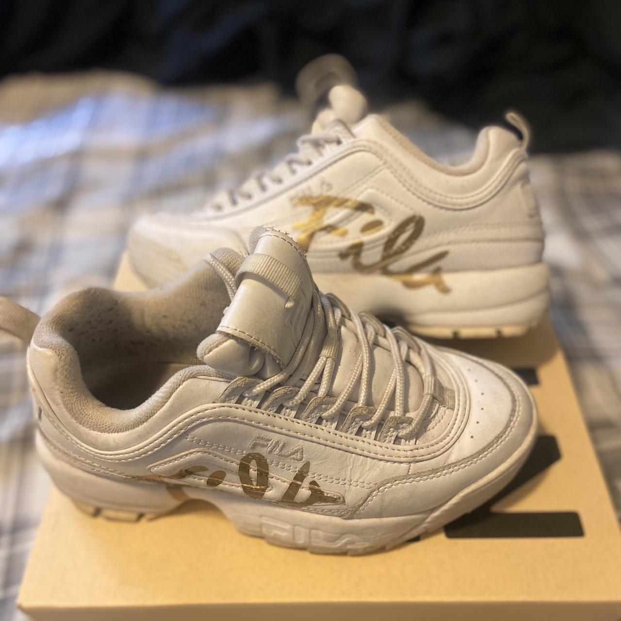 fila gold trainers