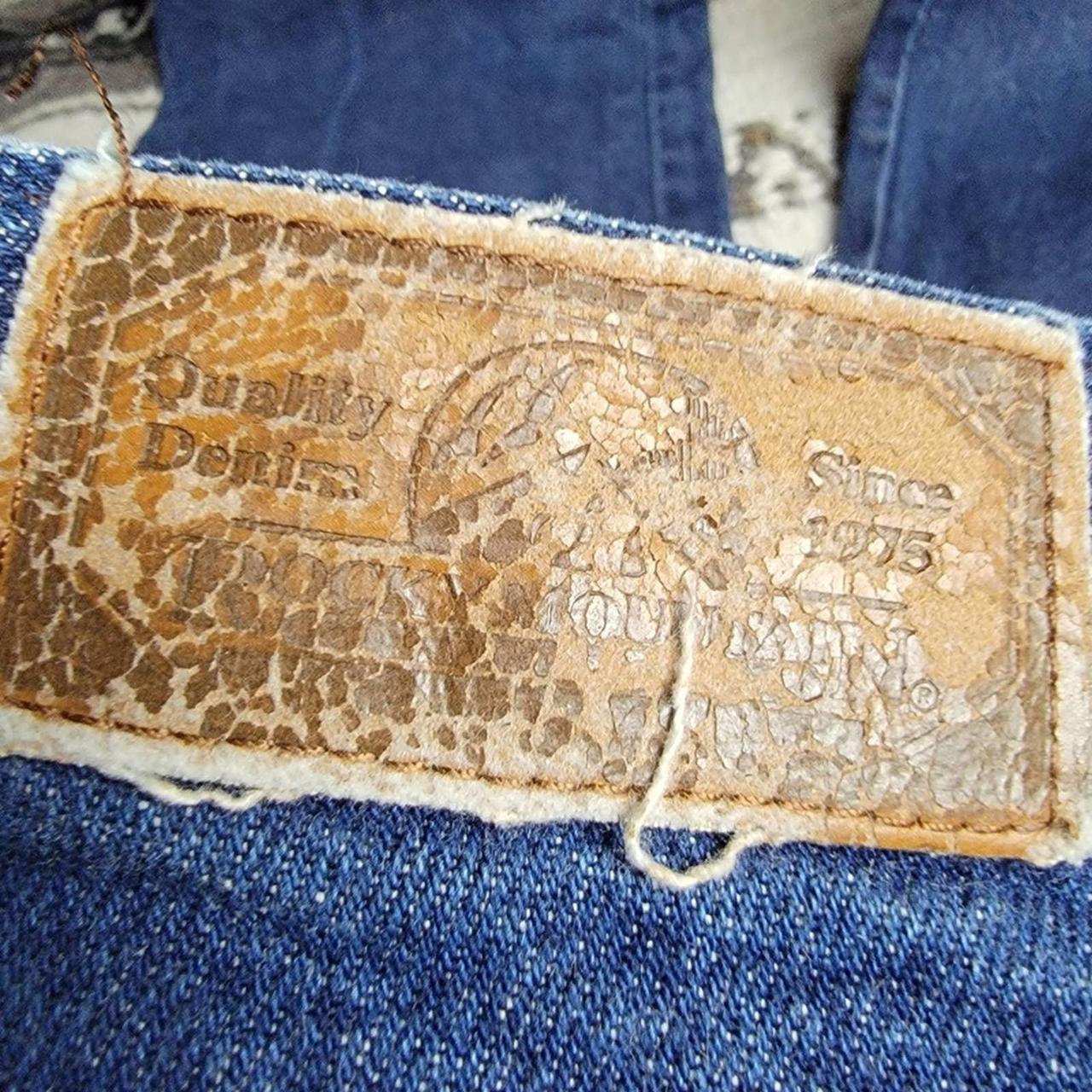 Vintage Rockies Seamed Jeans 100% cotton Fading on - Depop