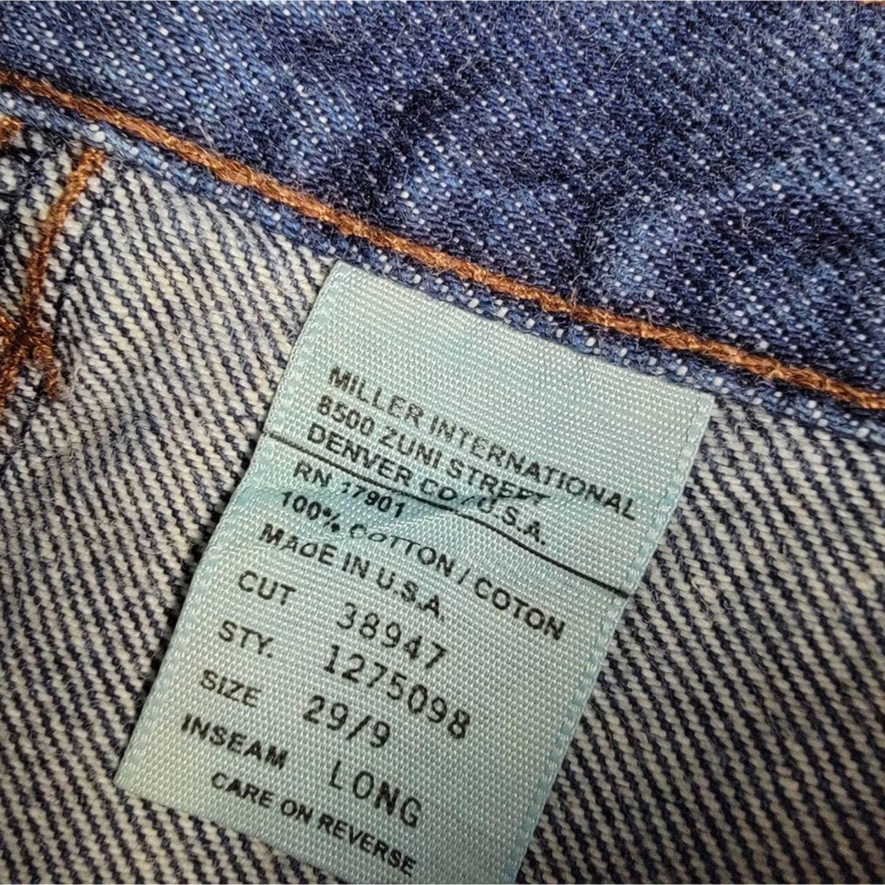 Vintage 80s Rockies Jeans Made in Denver USA Slim Cut Sz 28 