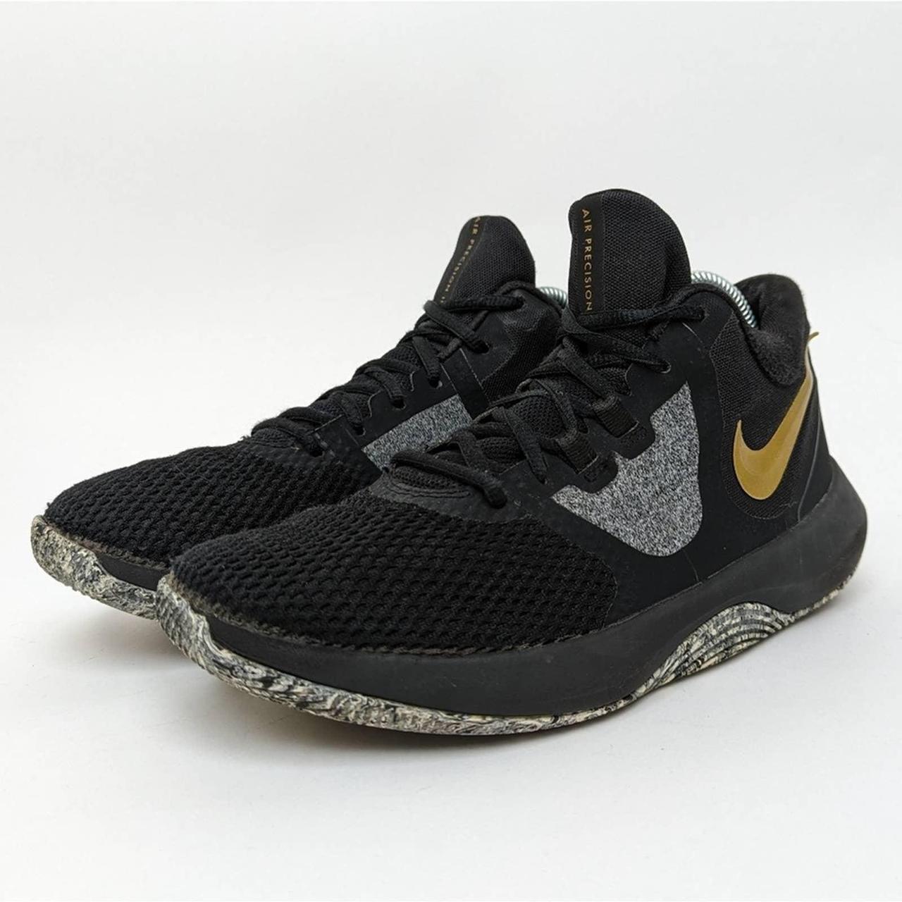 Nike air precision black and outlet gold