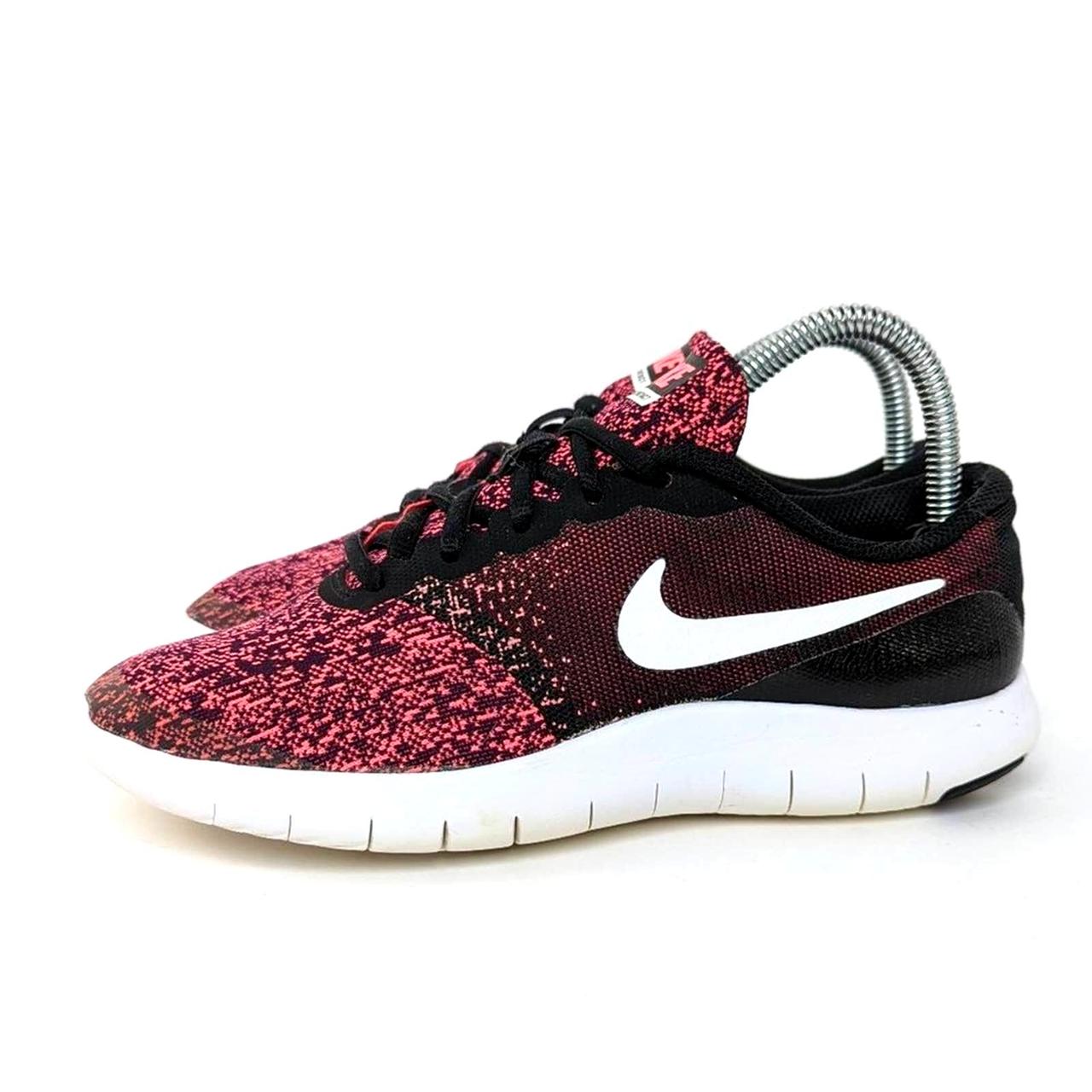 Nike Flex Contact GS Pink Oreo Running Shoes