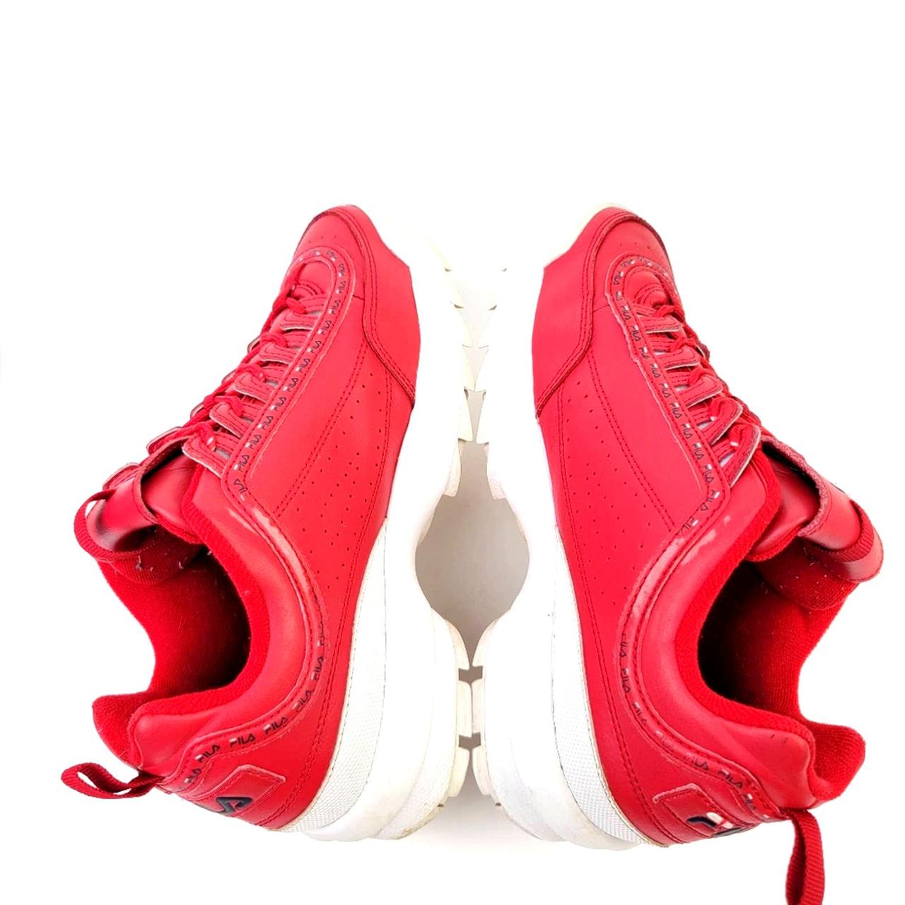 Fila red shop shoes womens