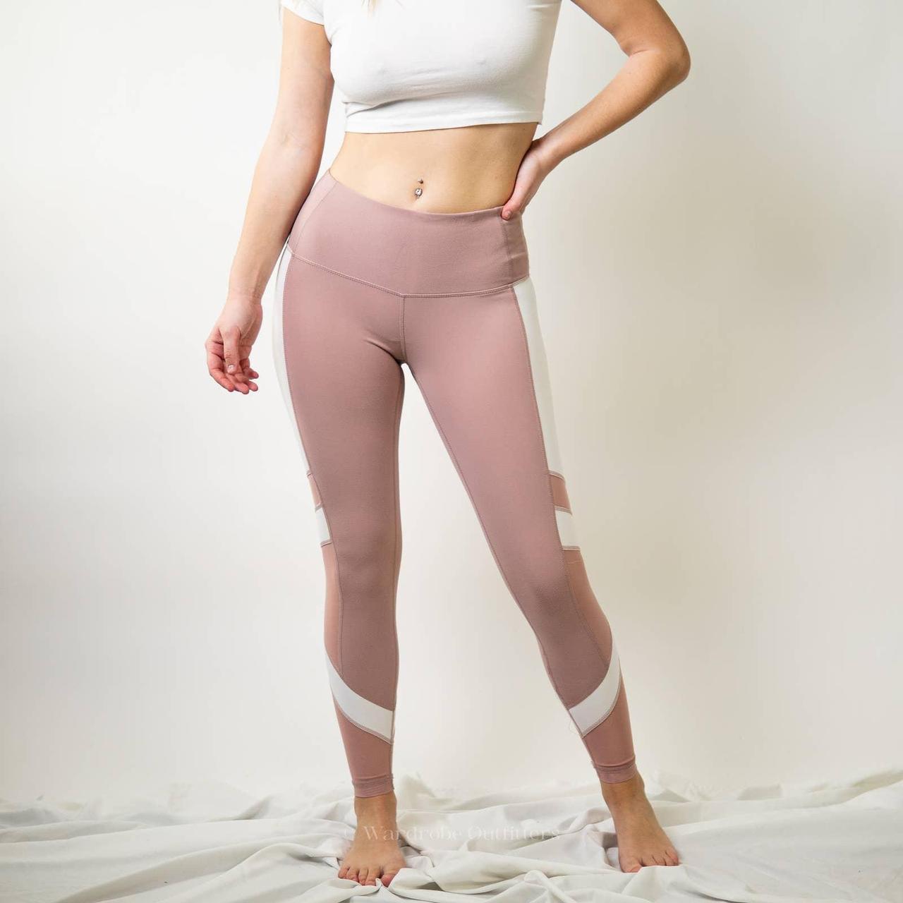 Blush Pink Yoga Leggings by Yogalicious - XS, Super