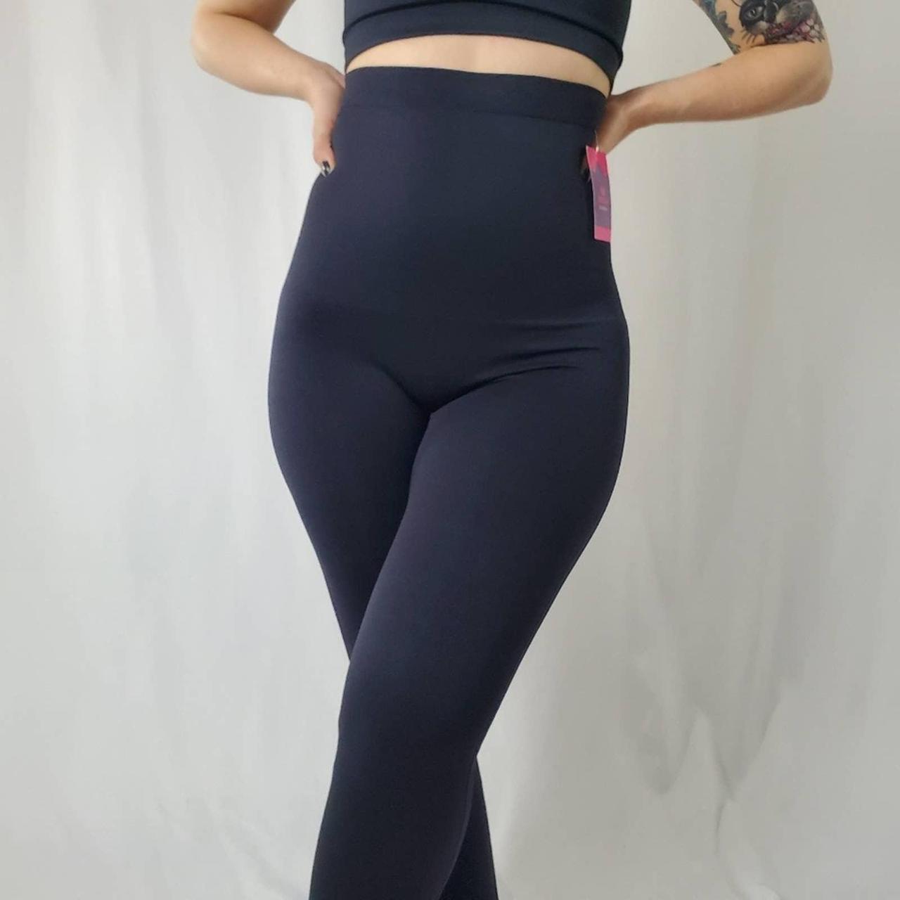 Empetua Black High Waisted Shaping Leggings NWT 