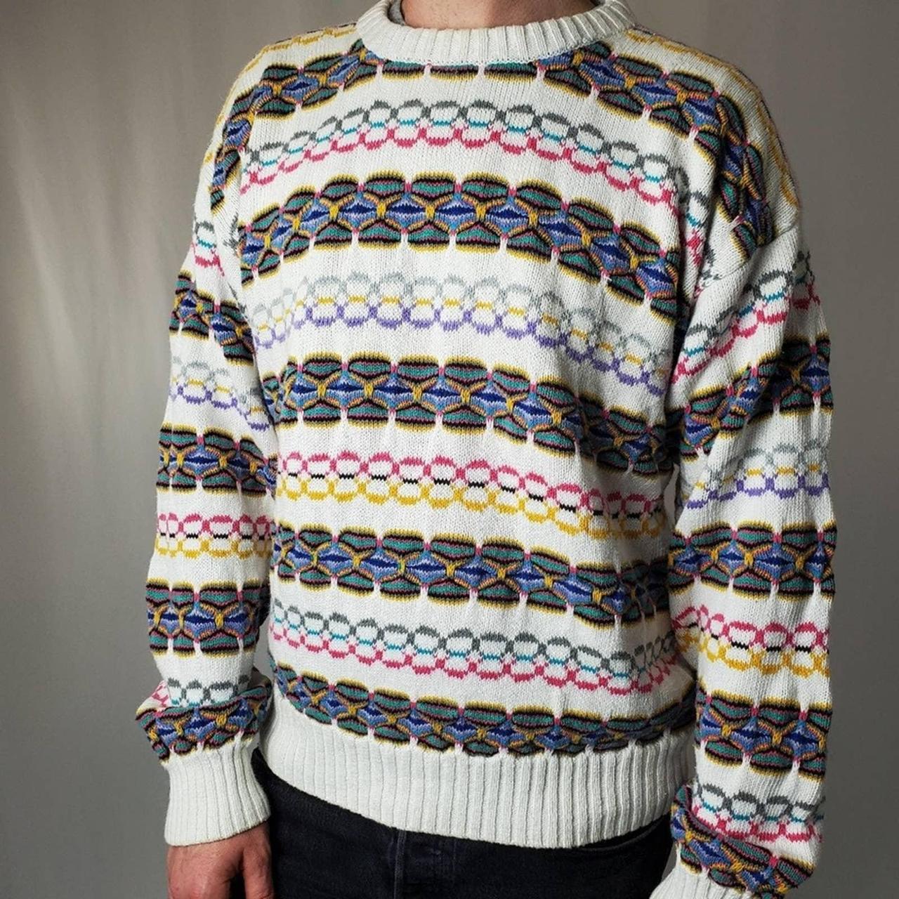 Vintage 90s Chunky Knit Sweater by Peter England 