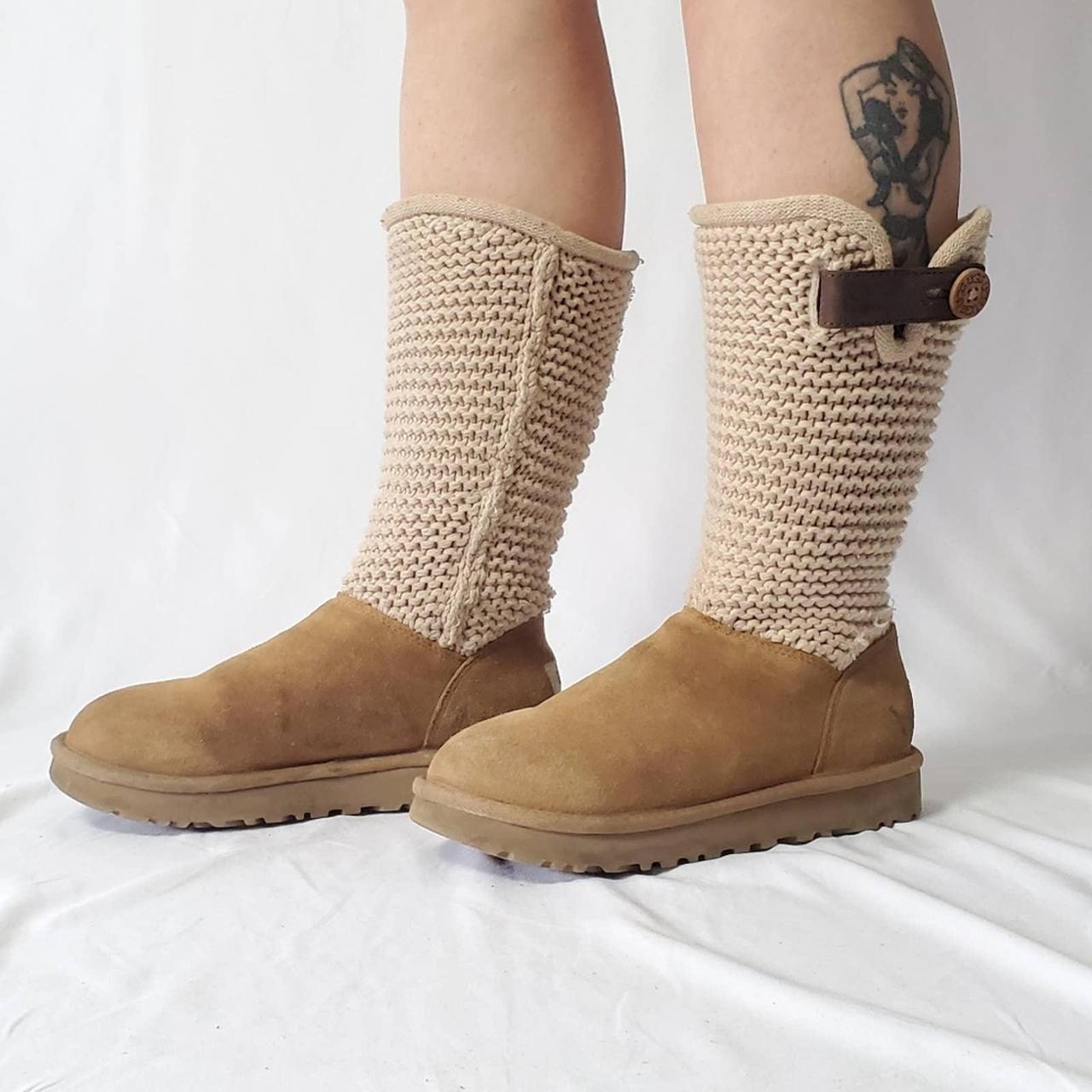 Purl cardy clearance knit ugg boots